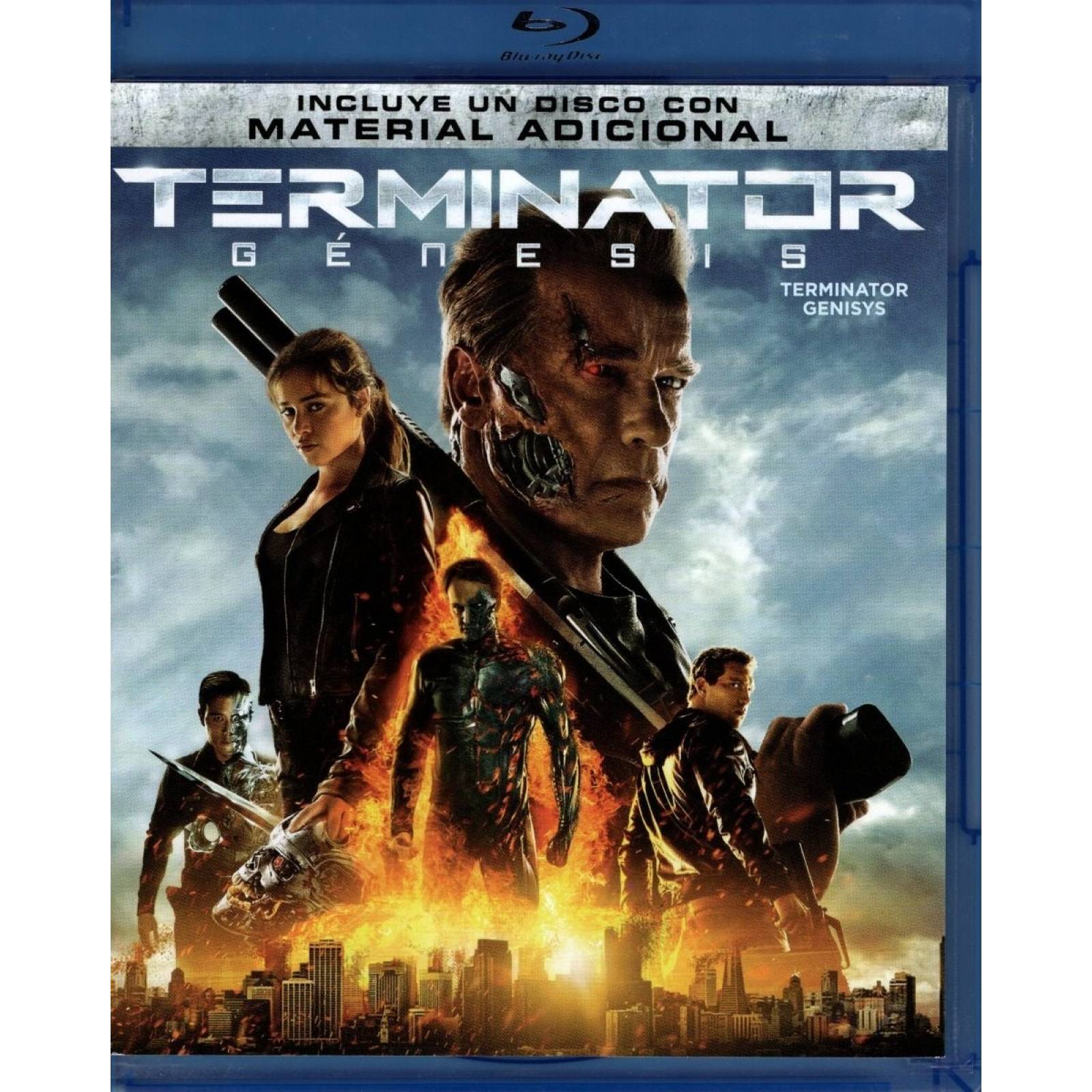 Terminator 5 Genesis Arnold Schwarzenegger Pelicula Blu-ray