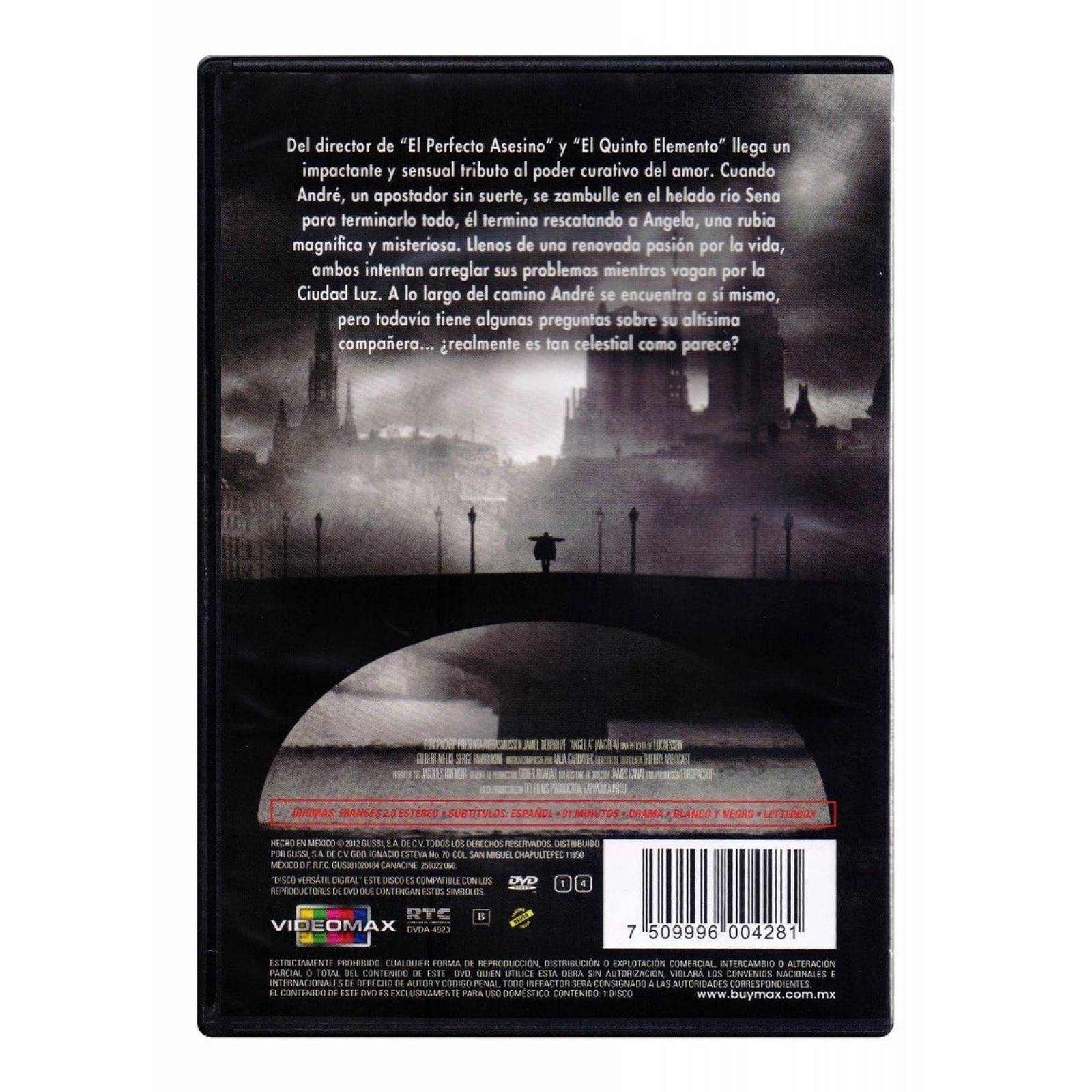 Angel-a Angela Luc Besson Pelicula Dvd