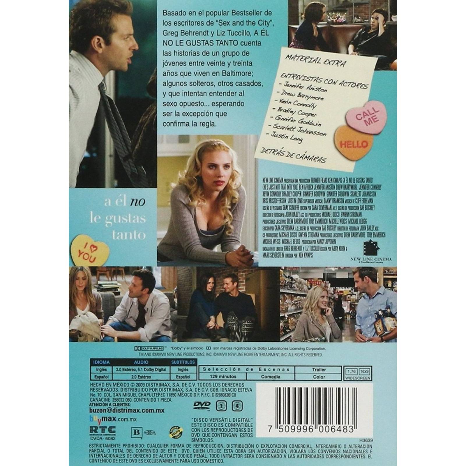 A El No Le Gustas Tanto Ben Affleck Pelicula Original Dvd