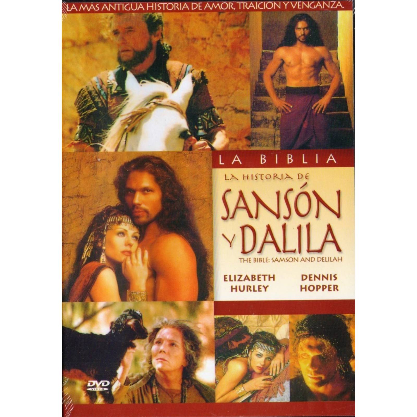 La Biblia La Historia De Sanson Y Dalila Pelicula Dvd
