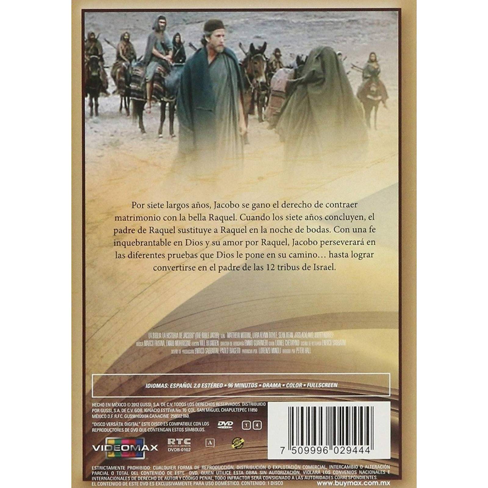 La Biblia La Historia De Jacobo Joss Ackland Pelicula Dvd