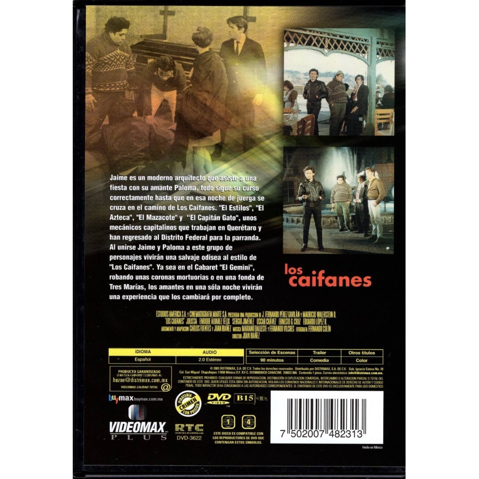 Los Caifanes 1967 Julissa , Juan Ibáñez Pelicula Dvd