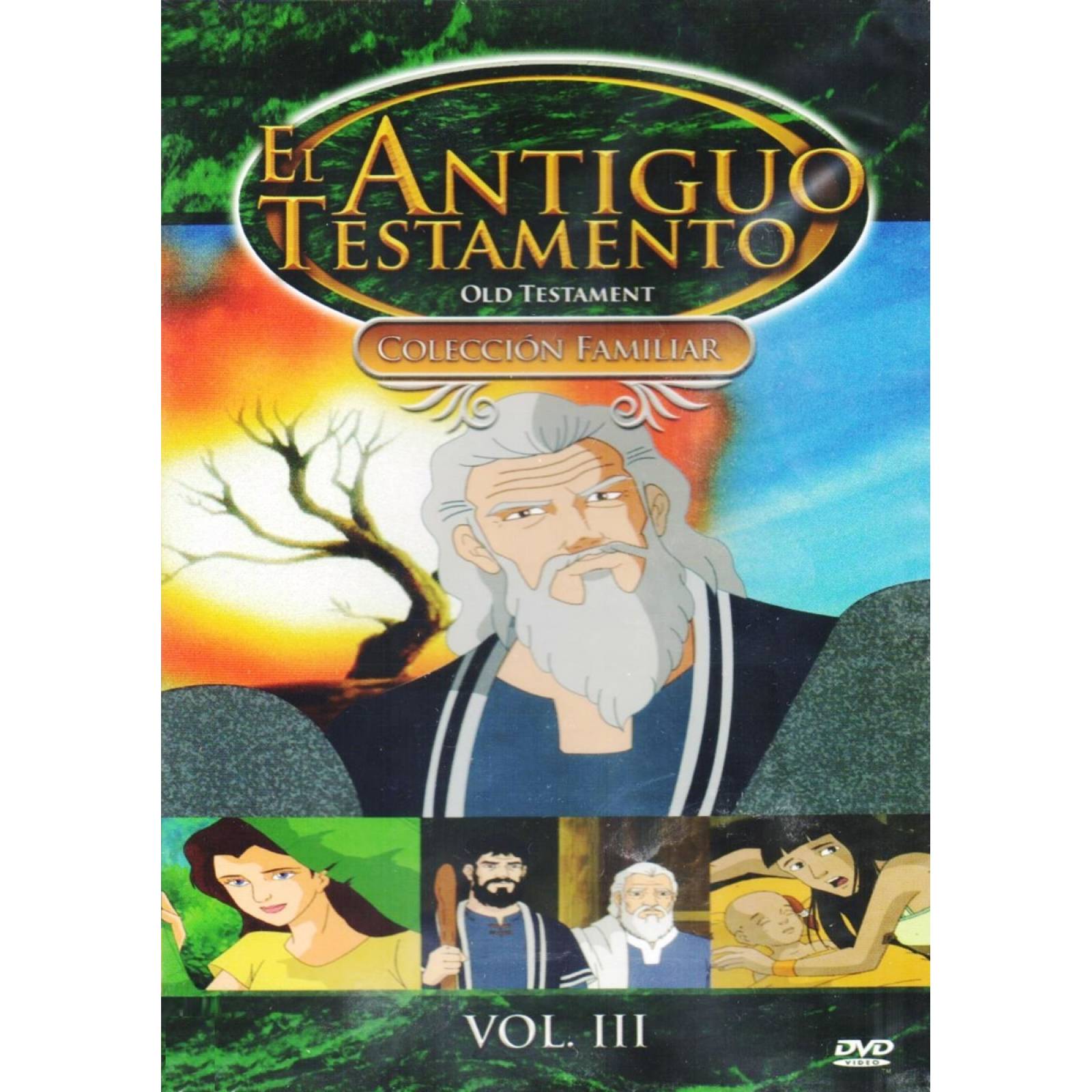 El Antiguo Testamento Volumen 3 Tres Animada Dvd