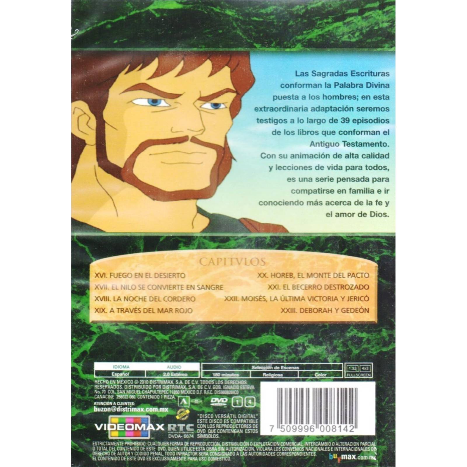 El Antiguo Testamento Volumen 3 Tres Animada Dvd