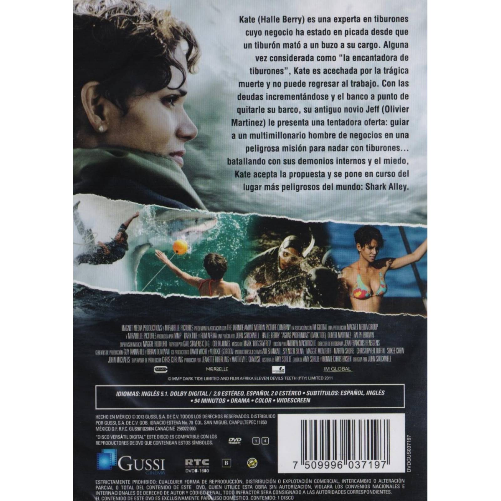 Aguas Profundas Halle Berry Pelicula Dvd