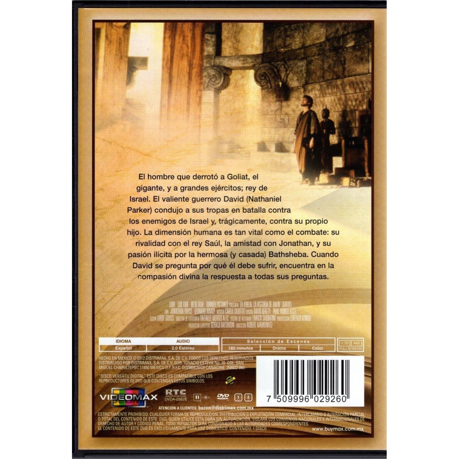 La Biblia : La Historia De David Jonathan Pryce Pelicula Dvd