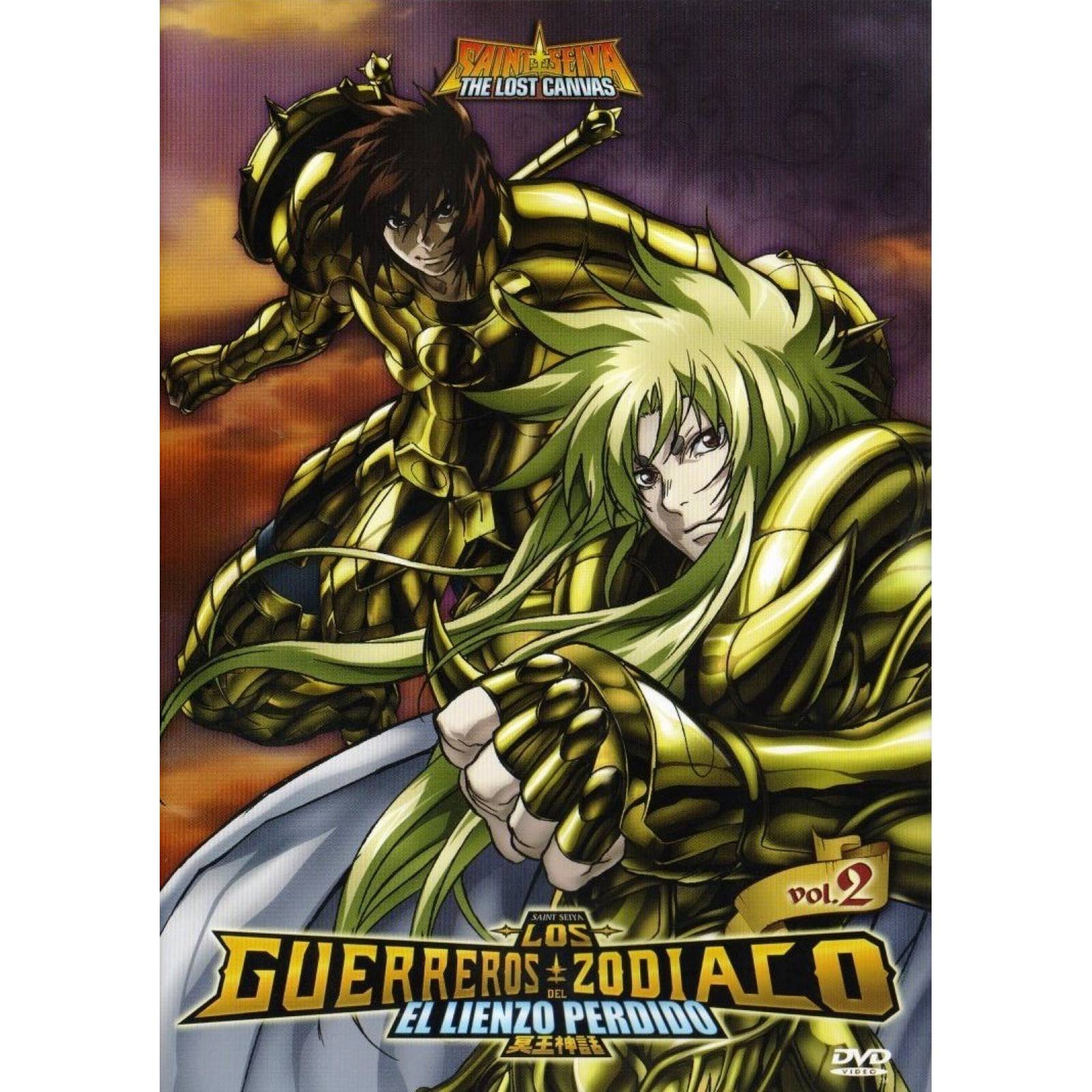 Los Guerreros Del Zodiaco Lienzo Perdido Volumen 2 Dos Dvd