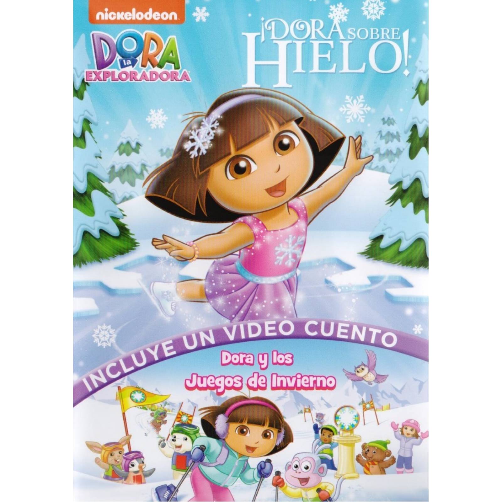 Dora La Exploradora Sobre Hielo 3 Episodios Serie Dvd