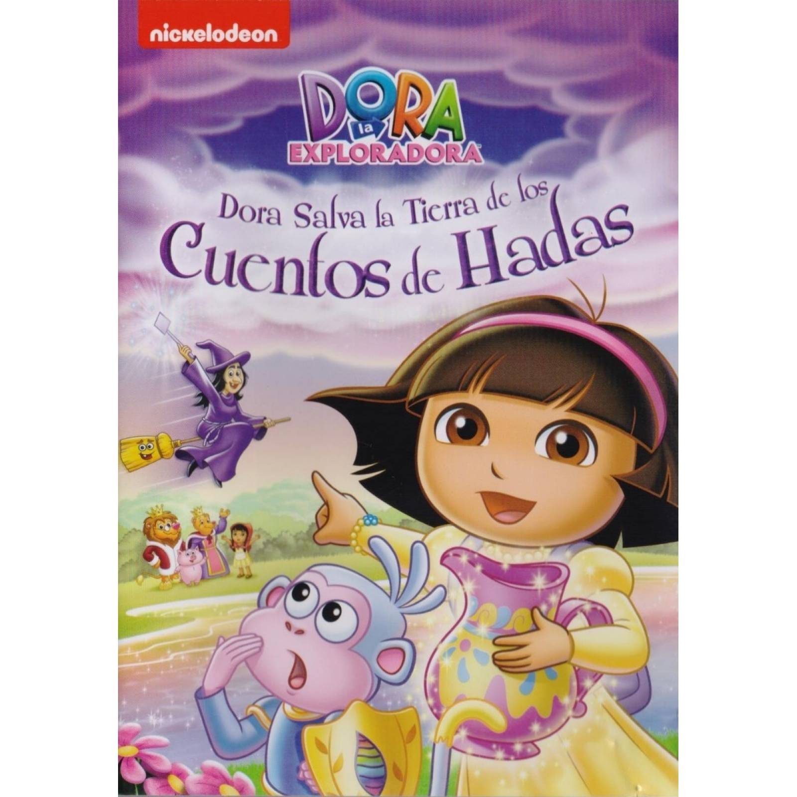 Dora La Exploradora Salva La Tierra De Los Cuentos Hadas Dvd
