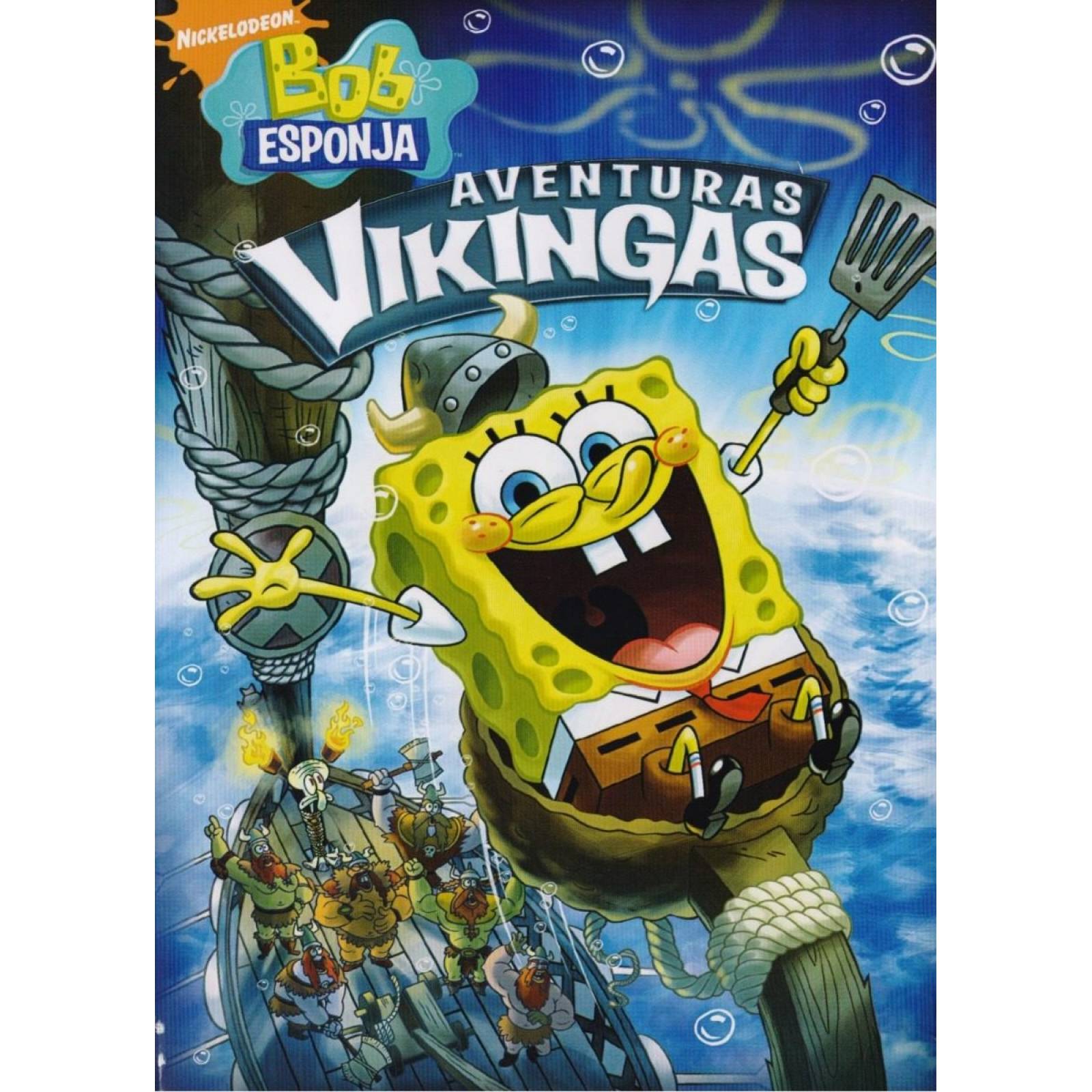Bob Esponja Aventuras Vikingas Coleccion Serie Dvd