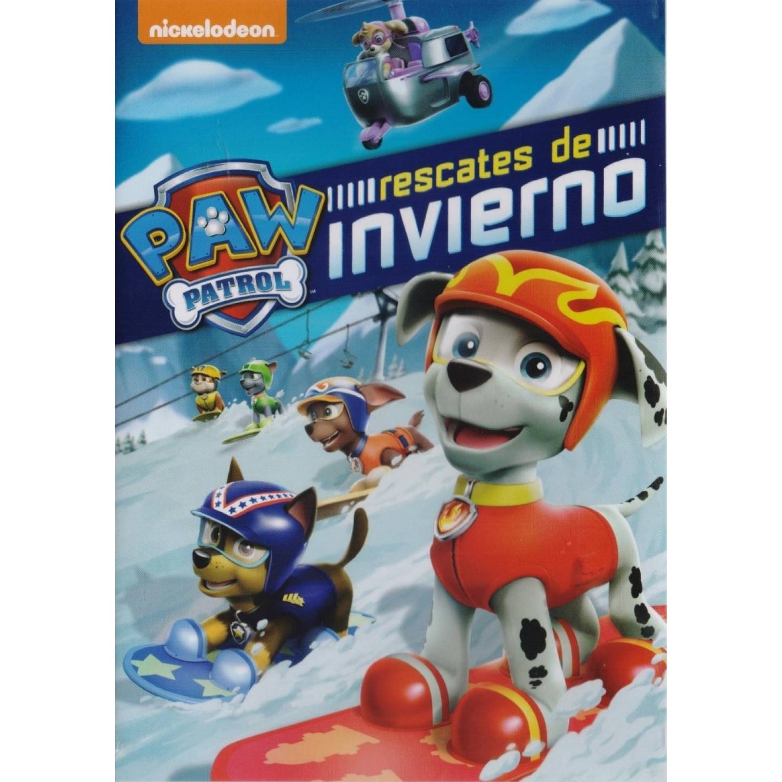 Paw Patrol Rescates De Invierno 7 Episodios Serie Dvd
