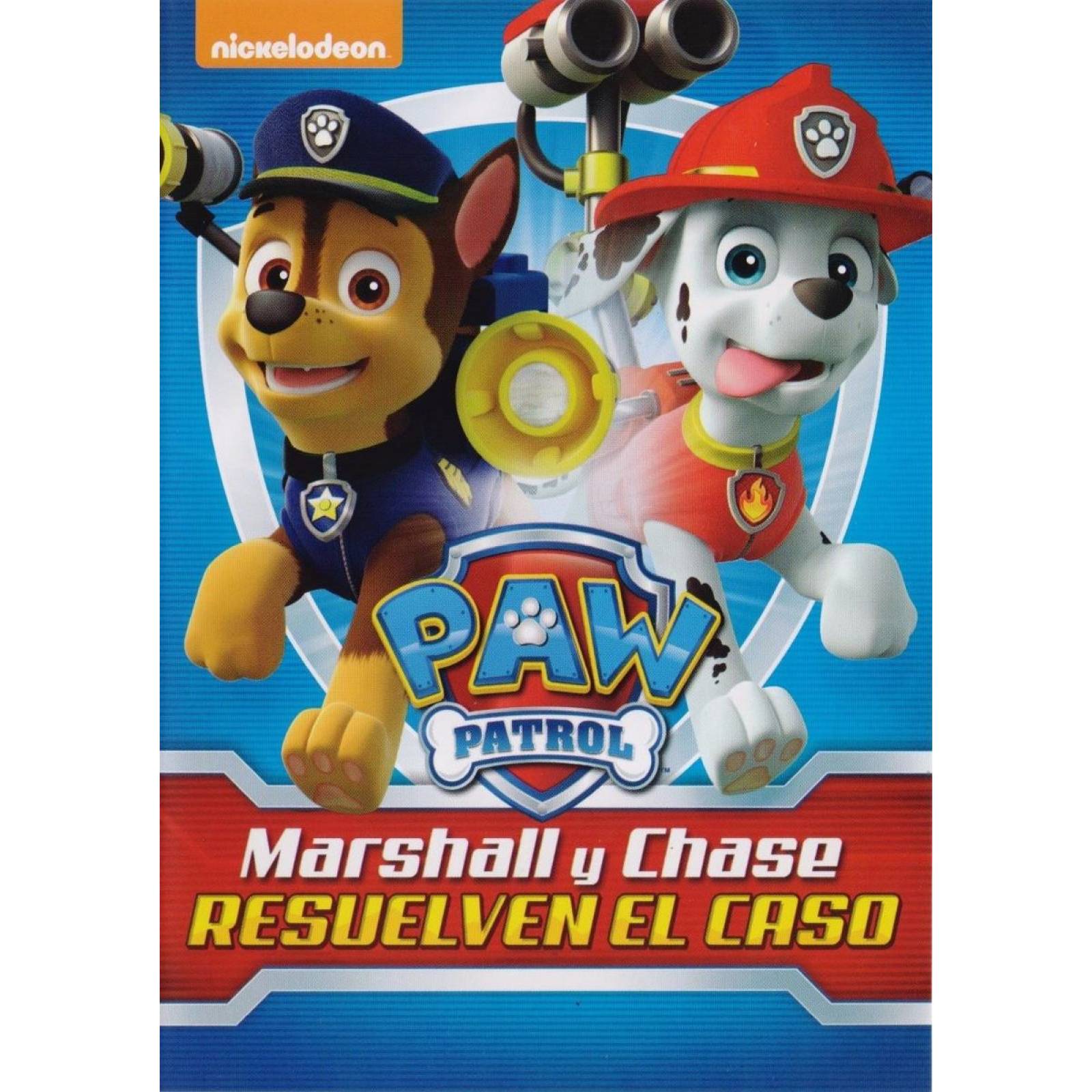 Paw Patrol Patrulla De Cachorros Marshall Y Chase Serie Dvd