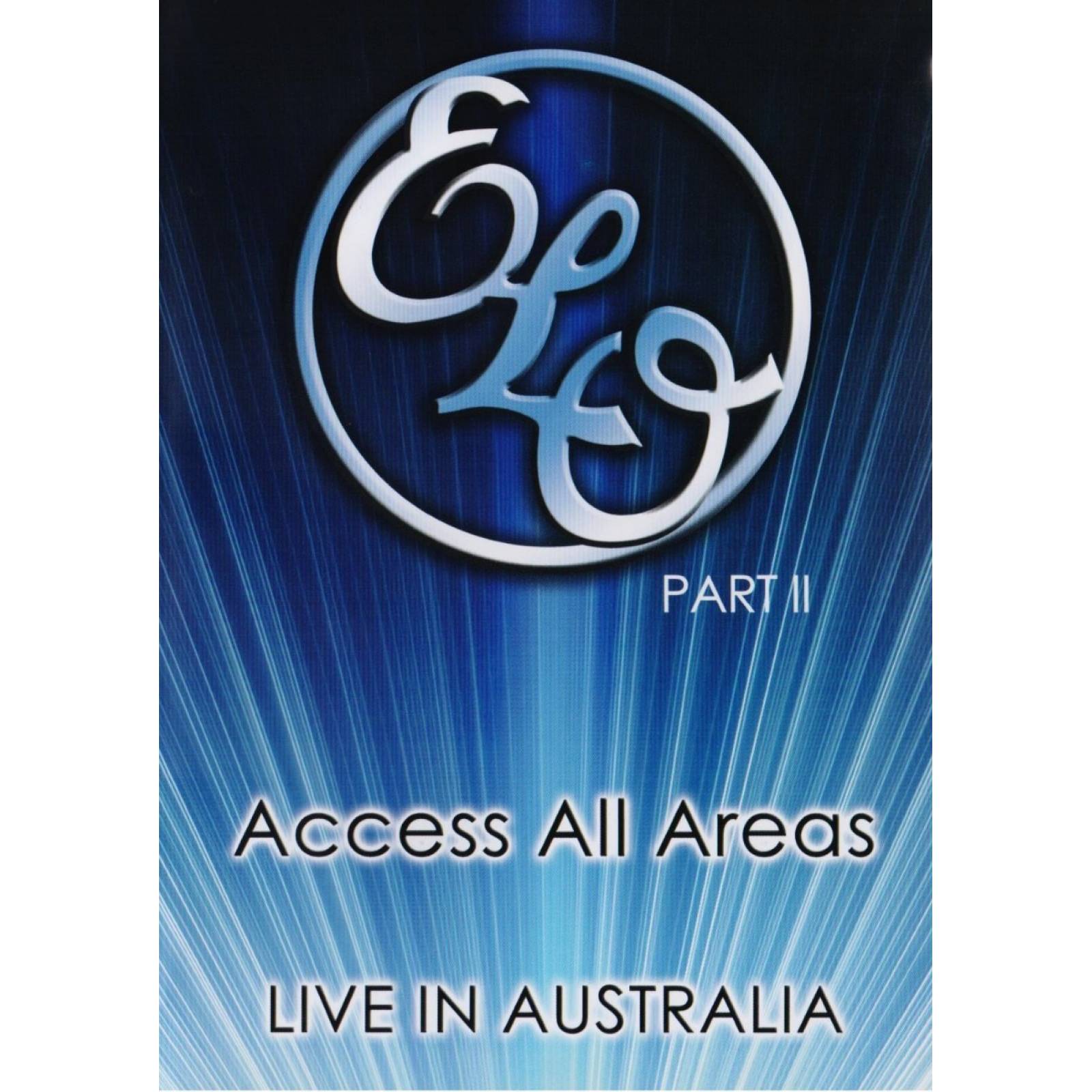 Elo Parte 2 Access All Areas Live In Australia Concierto Dvd