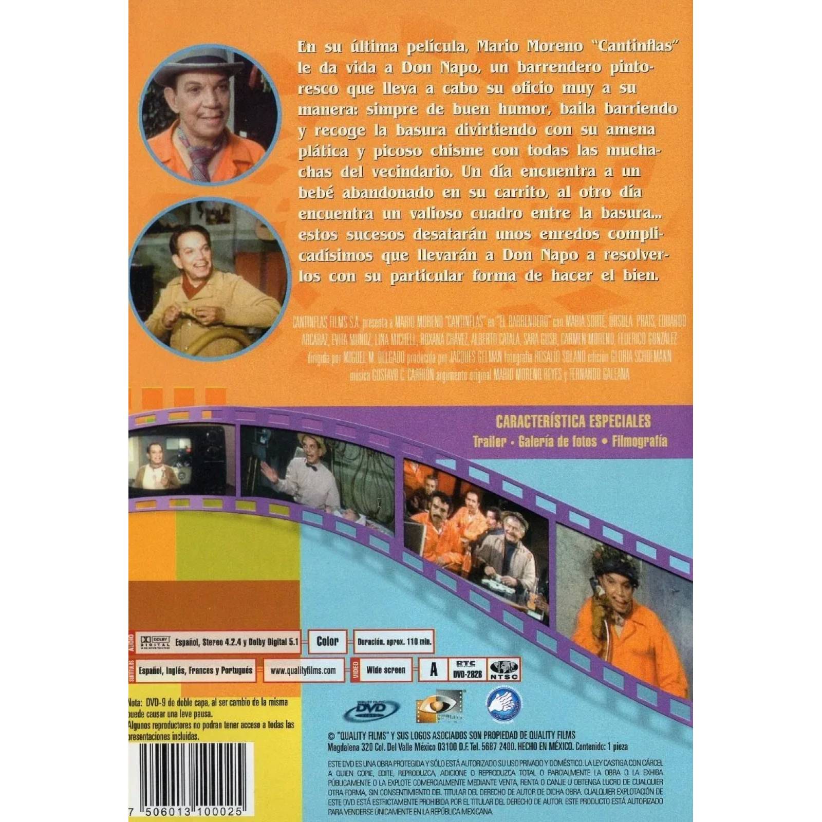 El Barrendero Cantinflas Pelicula Dvd