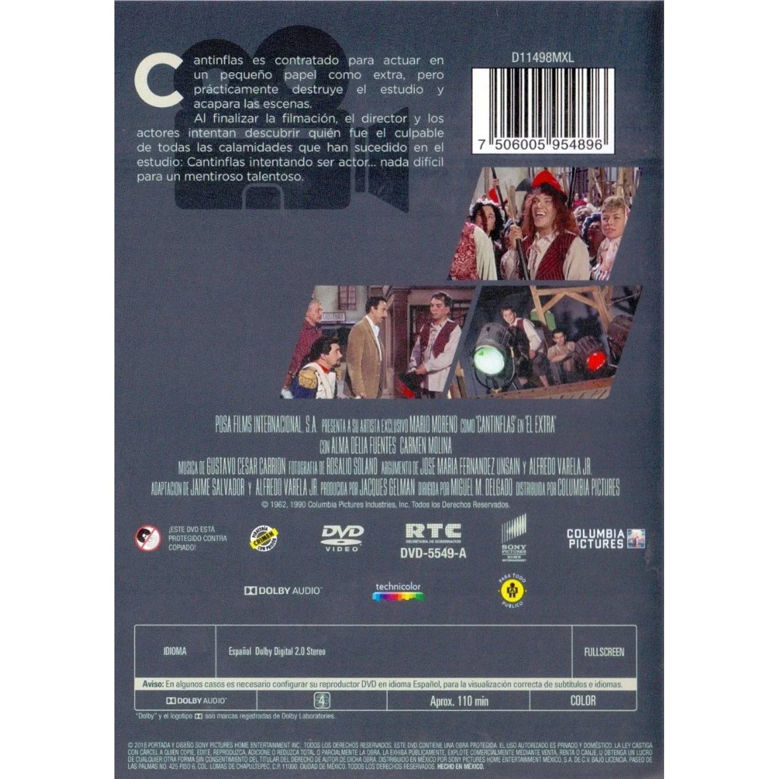 El Extra Coleccion Cantinflas Volumen 23 Pelicula Dvd