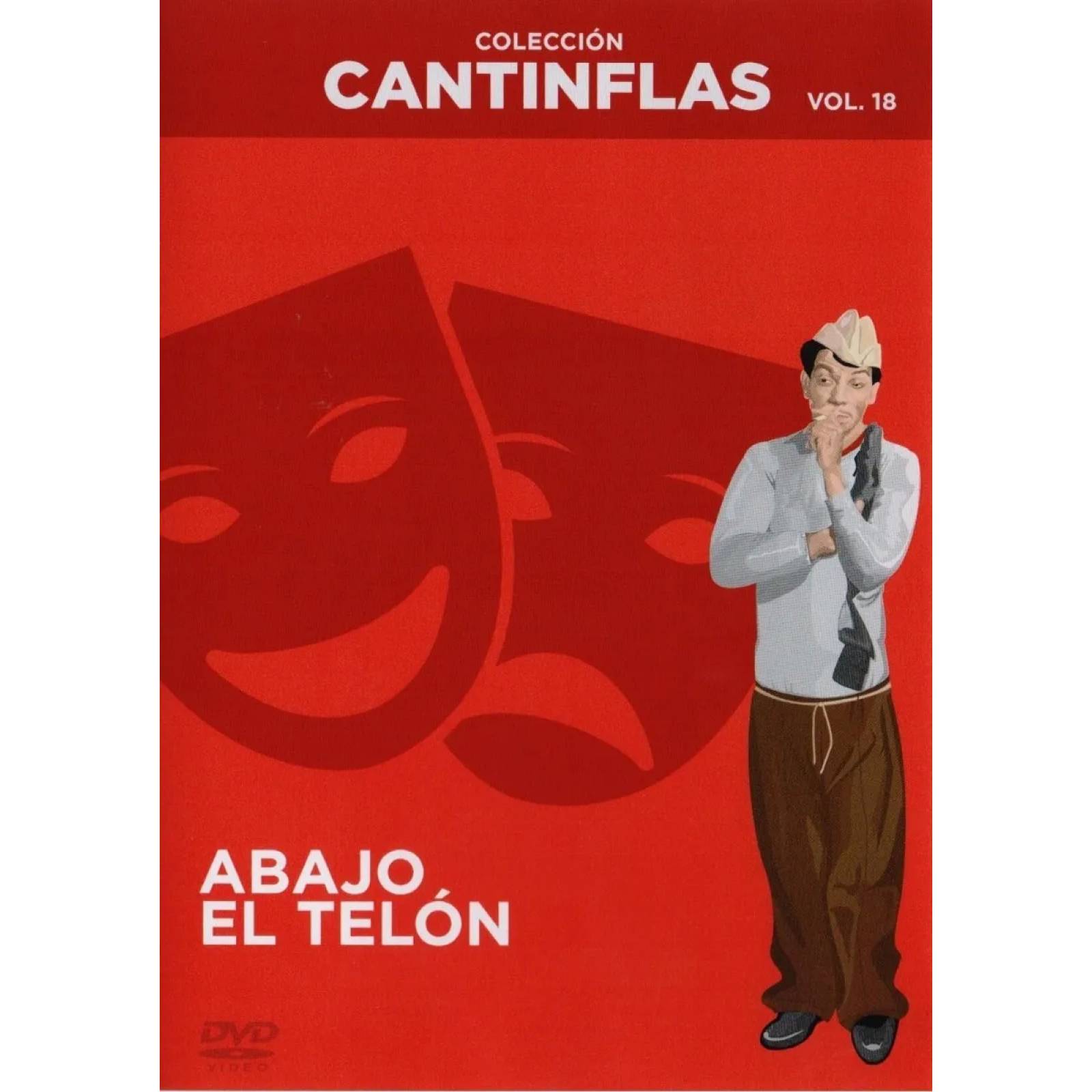 Abajo El Telon Coleccion Cantinflas Volumen 18 Pelicula Dvd