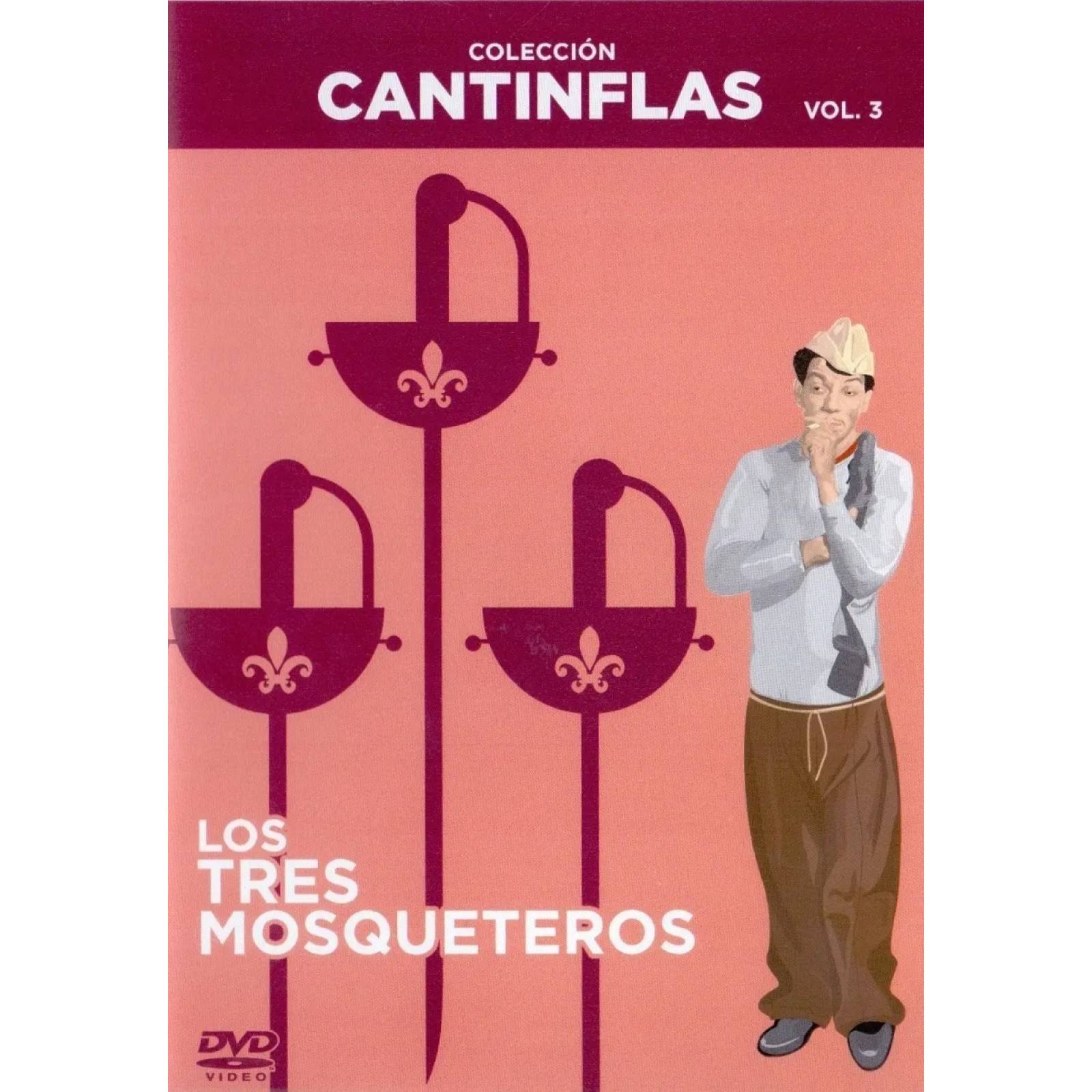 Tres Mosqueteros Coleccion Cantinflas Volumen 3 Pelicula Dvd