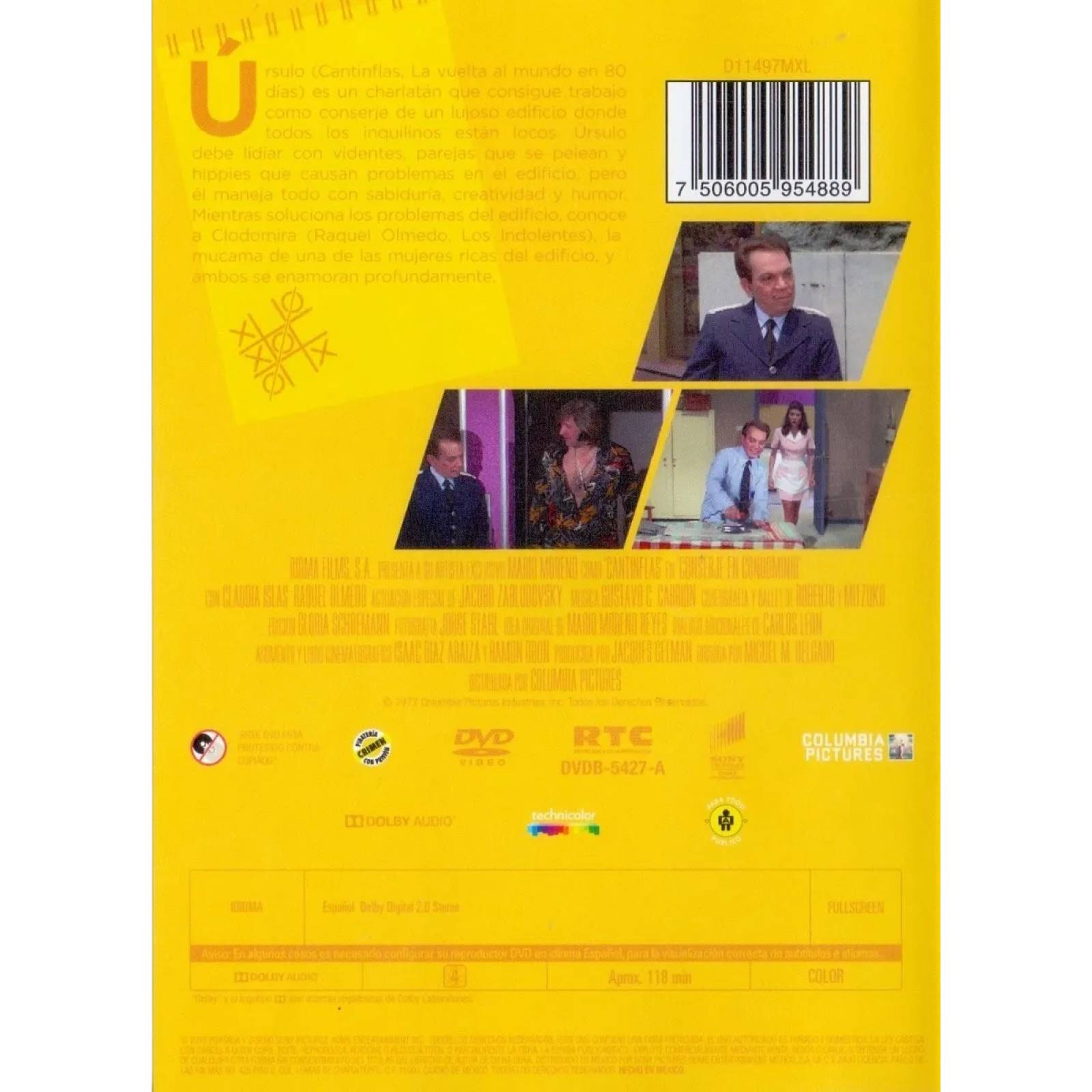 Conserje En Condominio Cantinflas Volumen 32 Pelicula Dvd