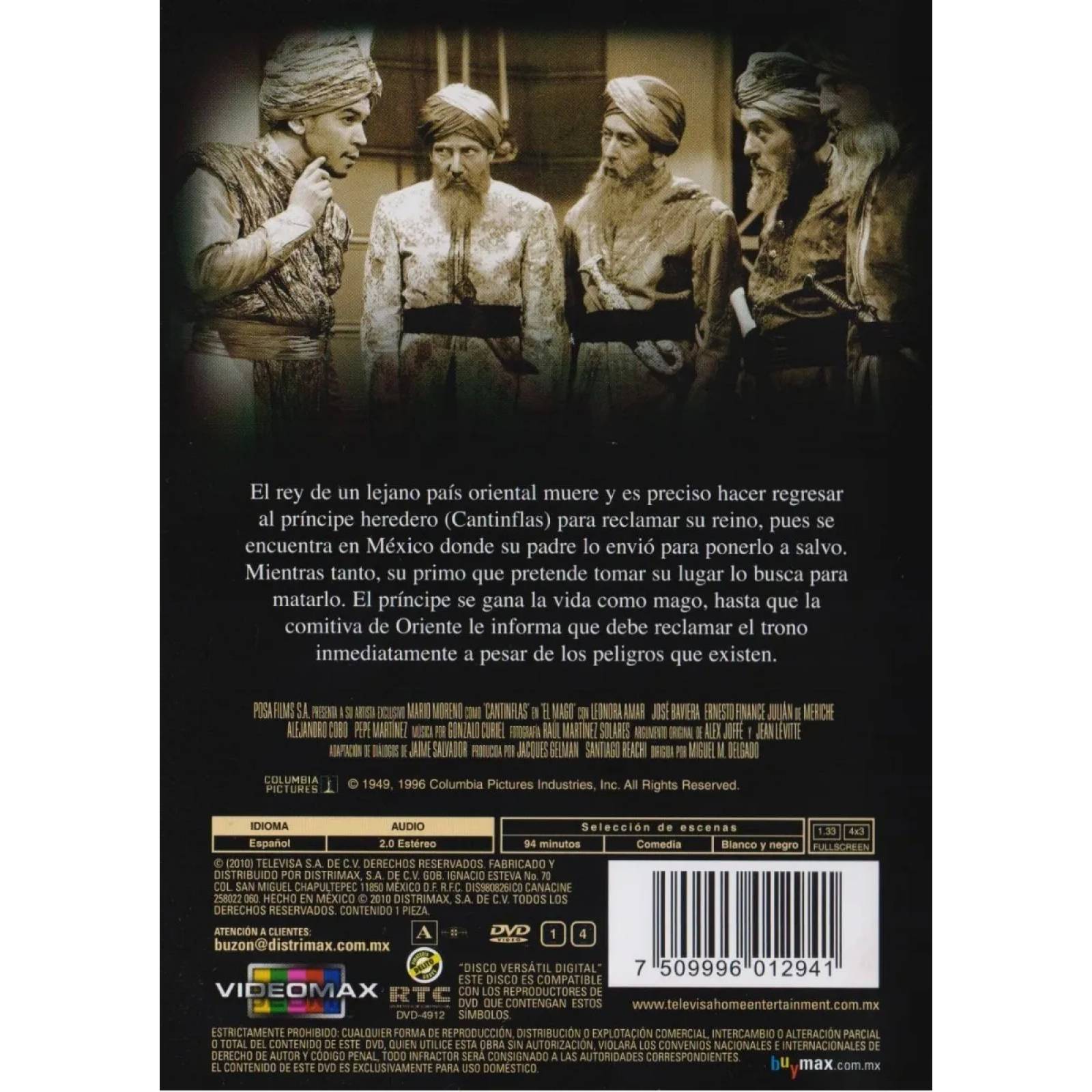 El Mago Por Siempre Cantinflas Pelicula Dvd