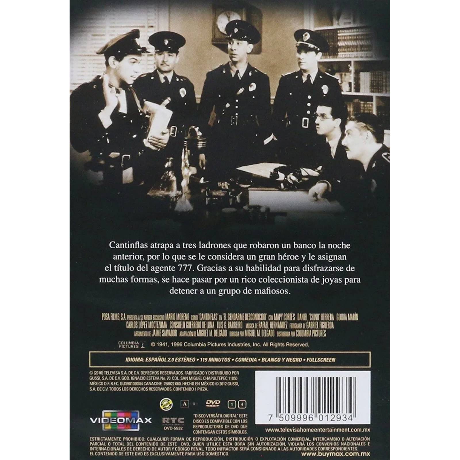 El Gendarme Desconocido Por Siempre Cantinflas Pelicula Dvd
