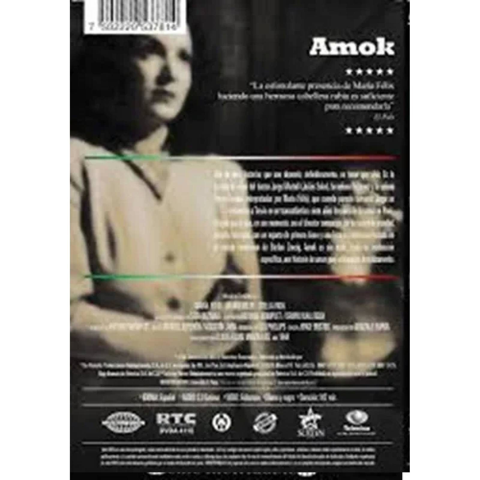 Amok 1944 Maria Felix Julian Soler Pelicula Dvd