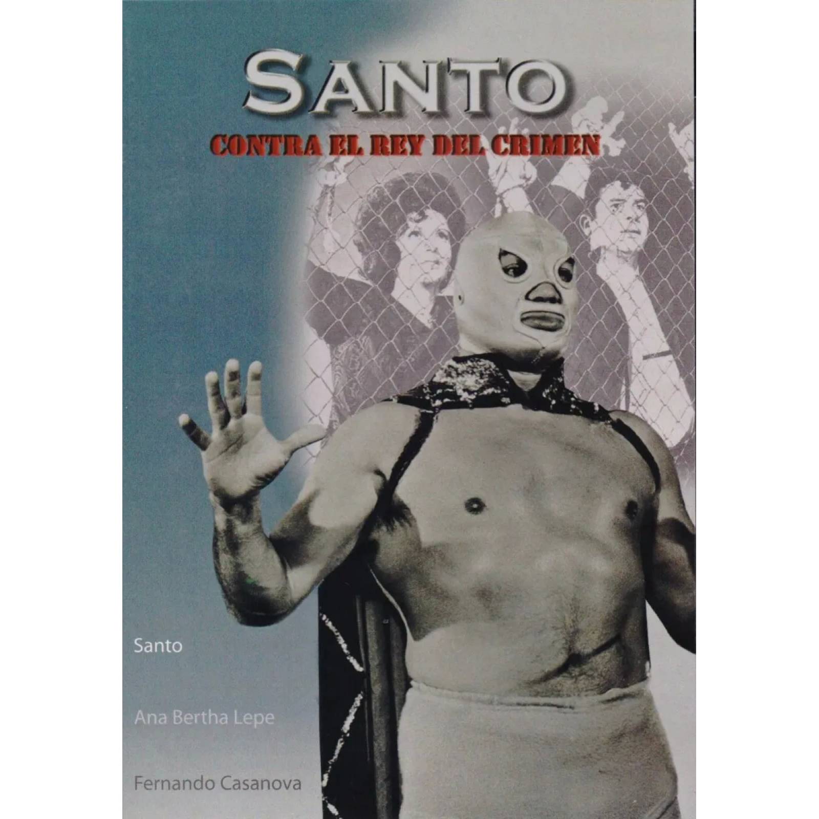 Santo Contra El Rey Del Crimen Pelicula Dvd