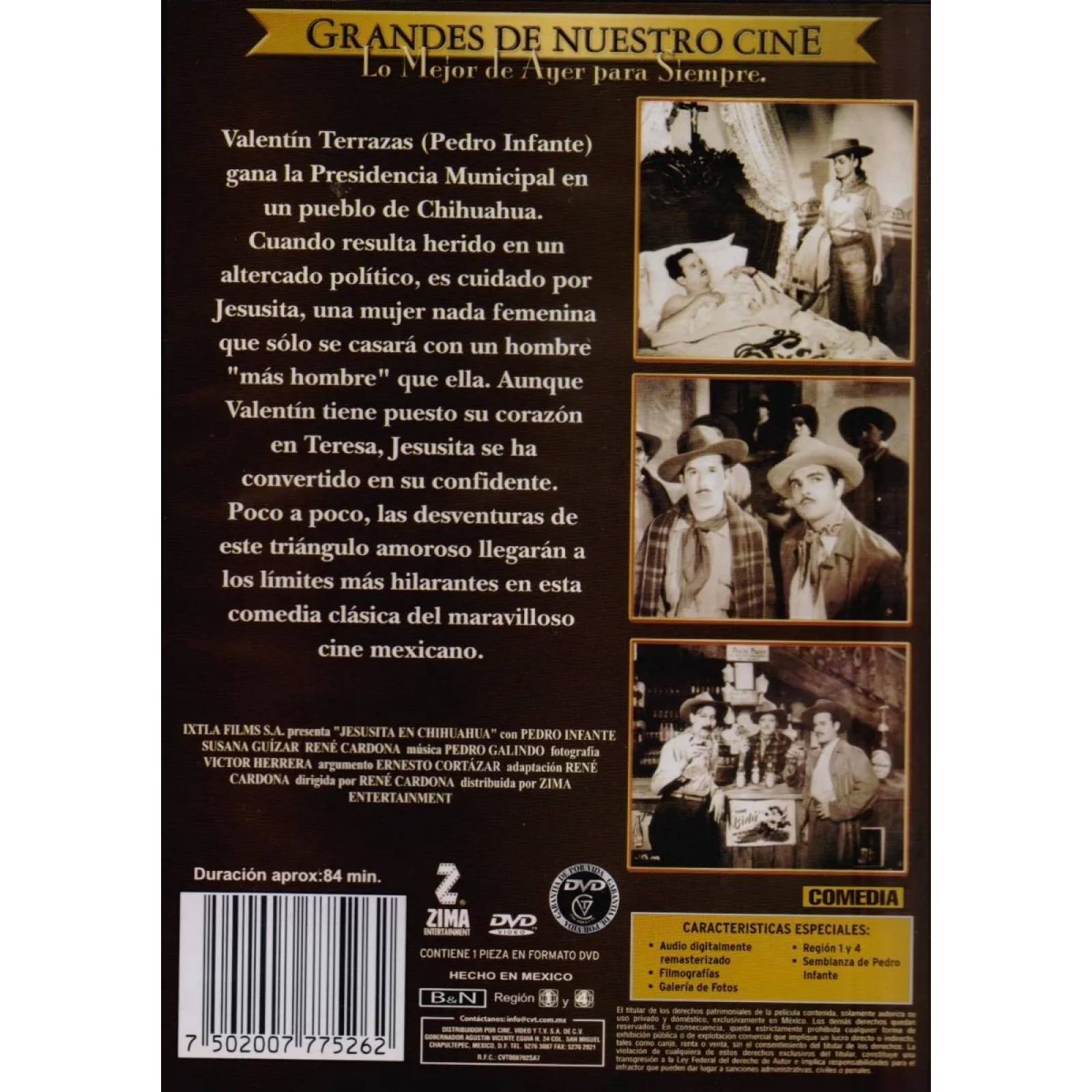 Jesusita En Chihuahua Pedro Infante Pelicula Dvd