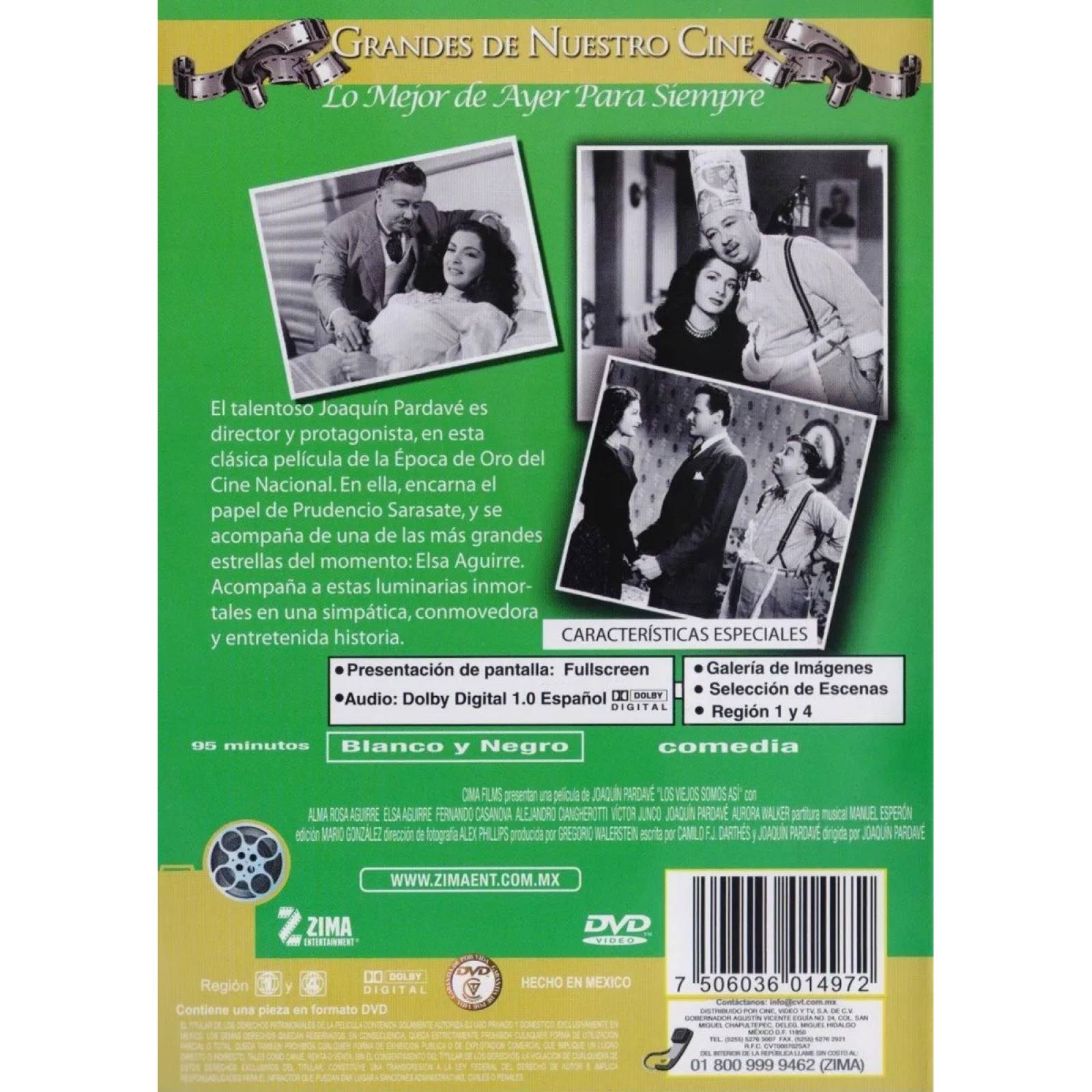 Los Viejos Somos Asi Joaquin Pardave Pelicula Dvd