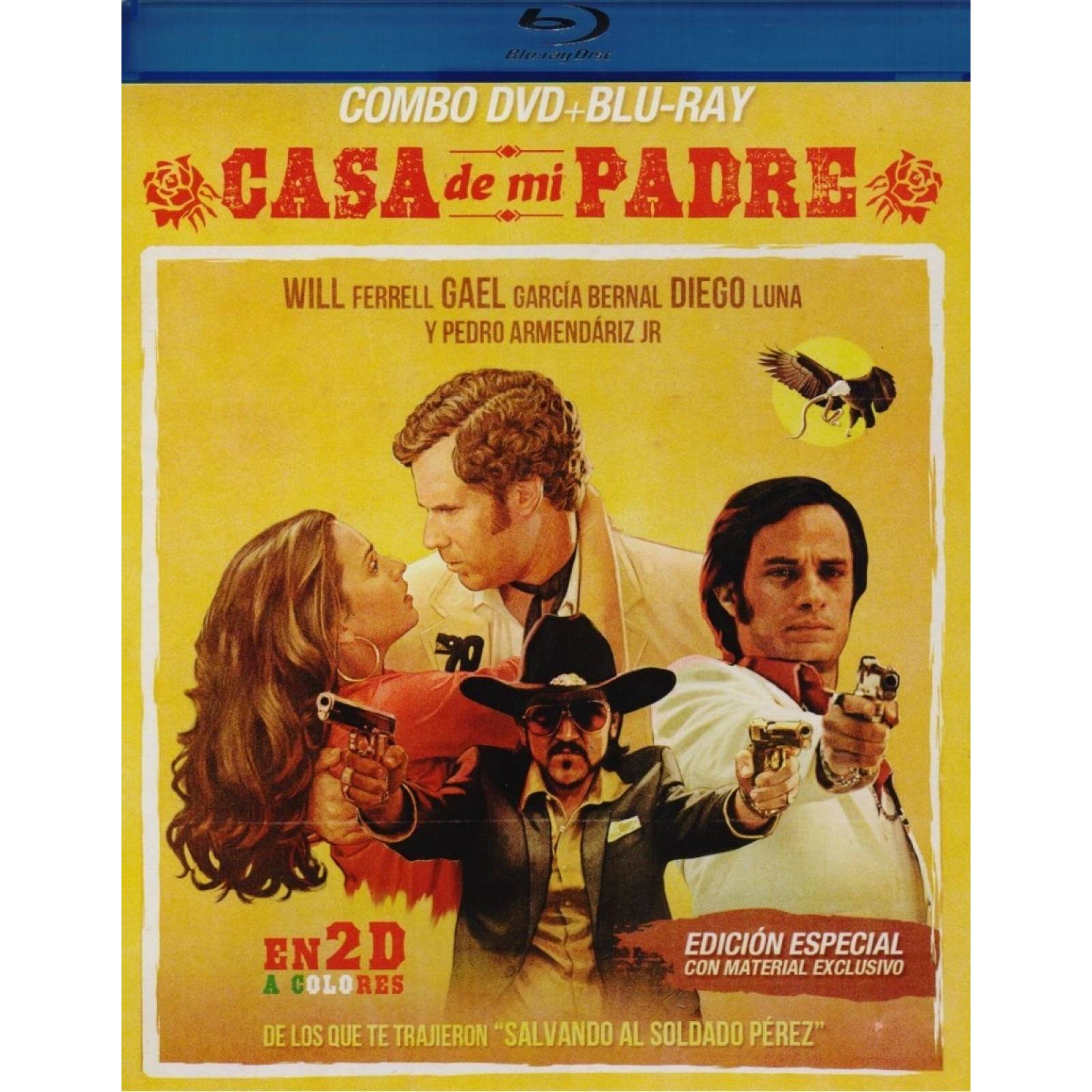 La Casa De Mi Padre Gael Garcia Pelicula Blu-ray + Dvd