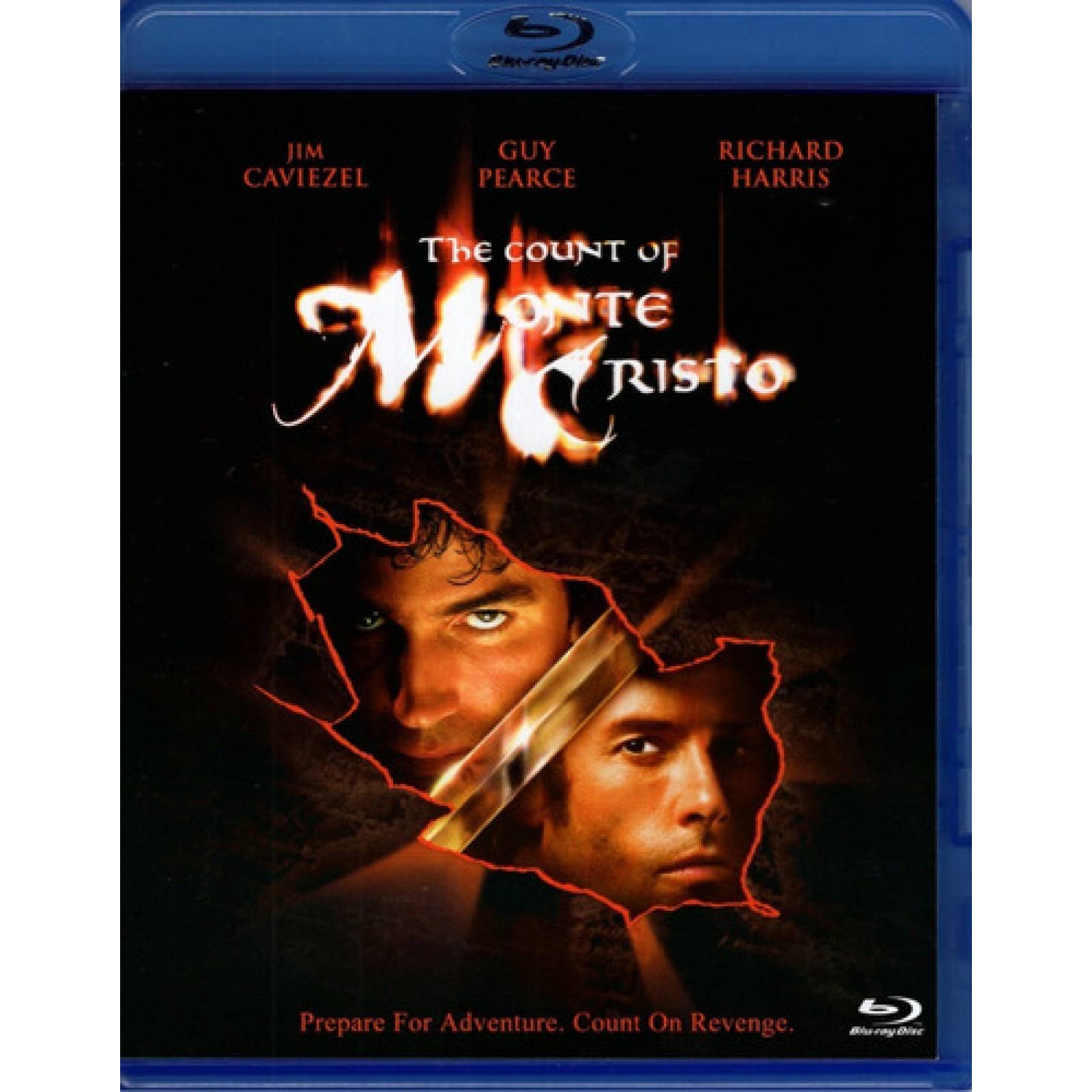 El Conde De Montecristo 2002 Jim Caviezel Pelicula Blu-ray