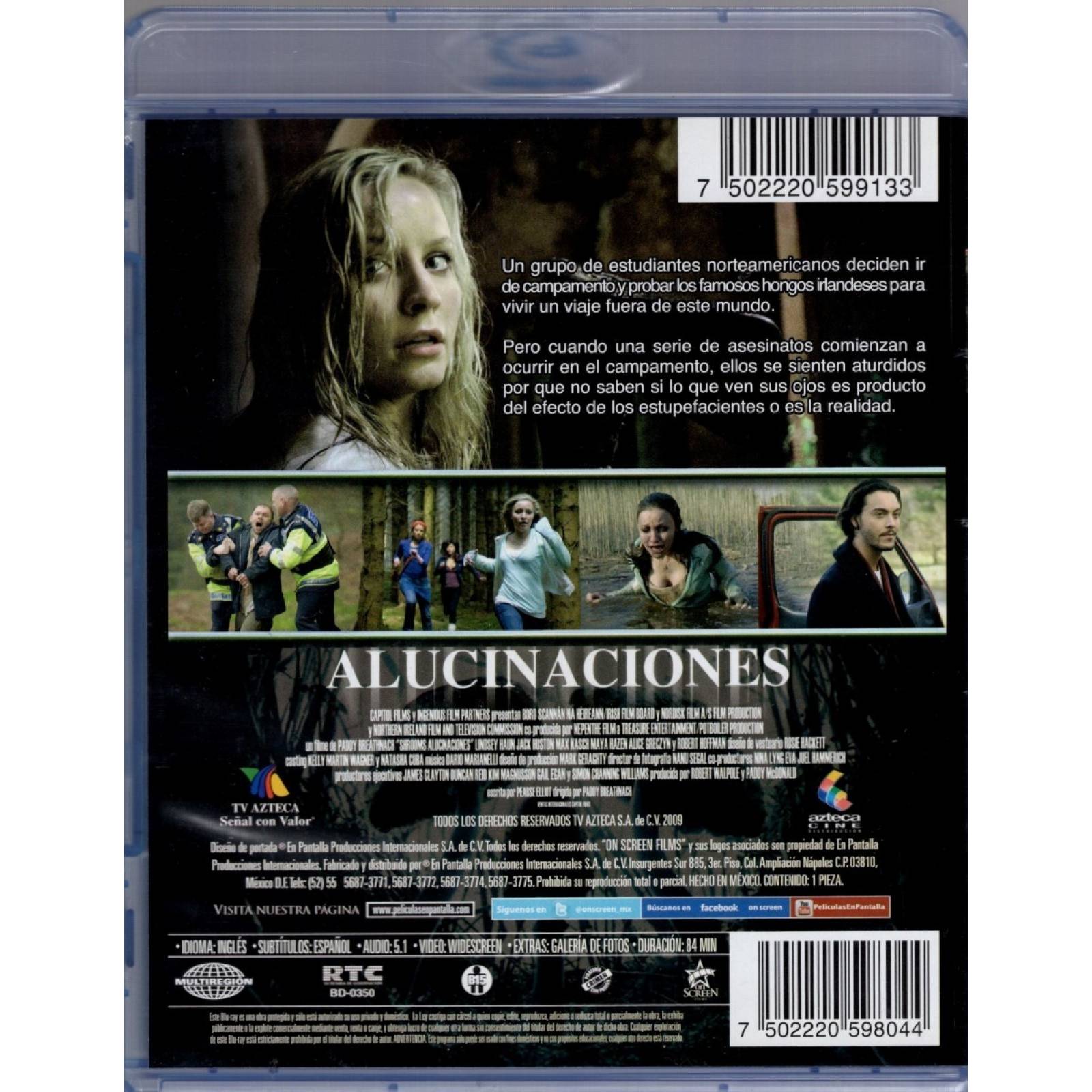 Alucinaciones Shrooms Pelicula Blu-ray