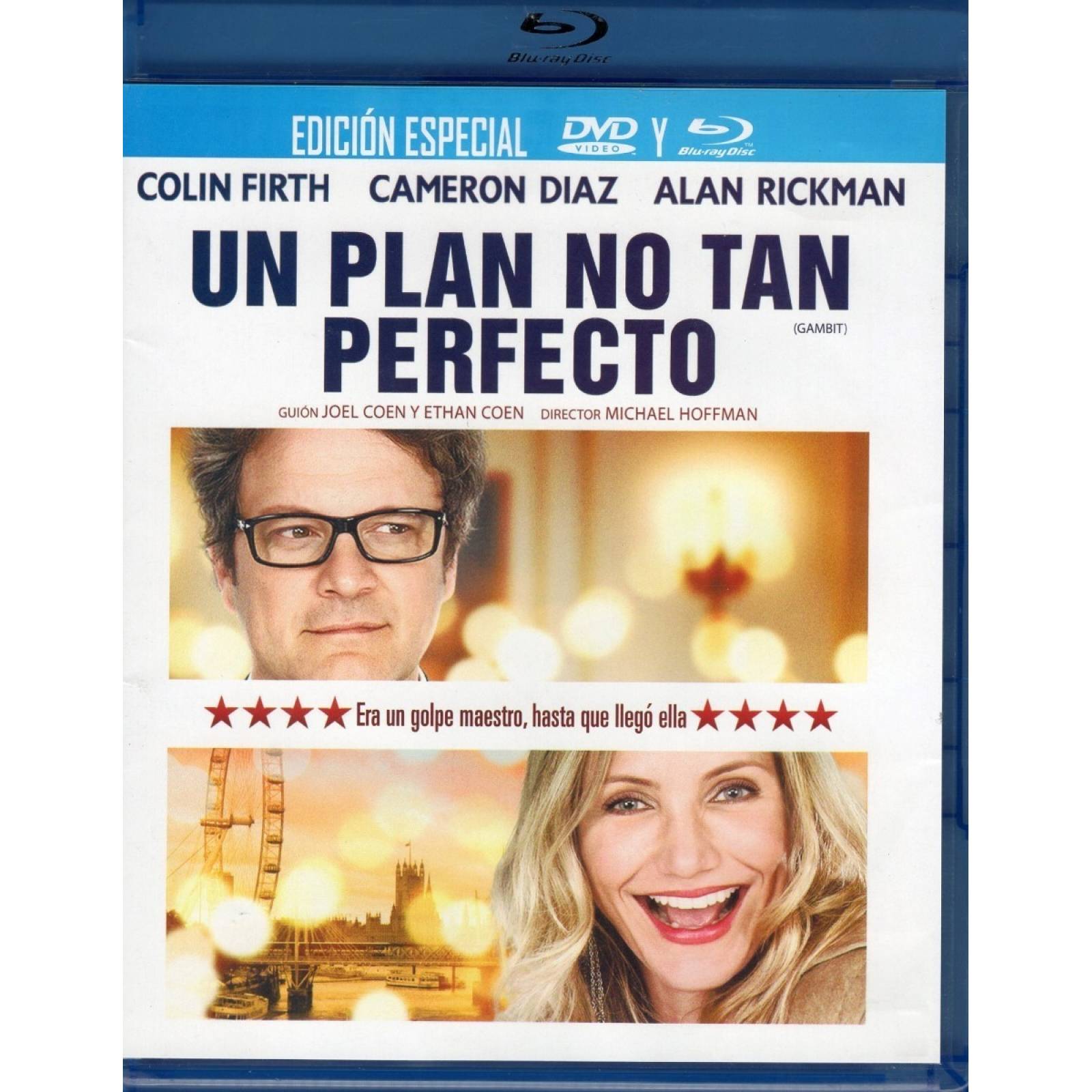 Un Plan No Tan Perfecto Gambit Cameron Diaz Pelicula Blu-ray