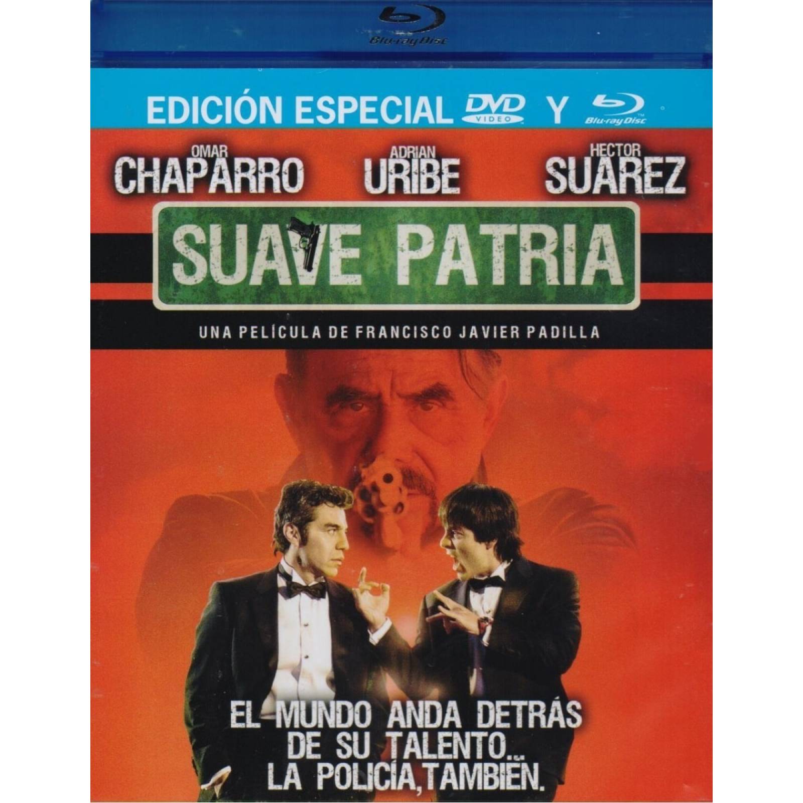 Suave Patria Adrian Uribe Pelicula Blu-ray + Dvd