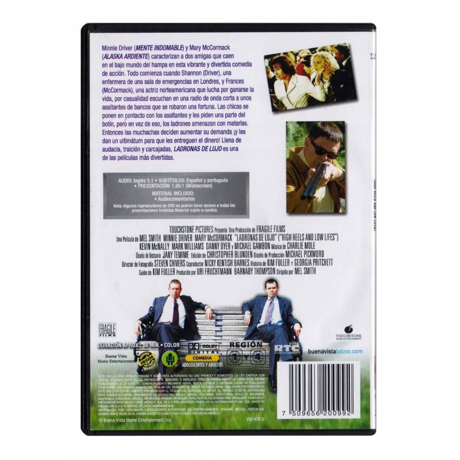 Ladronas De Lujo Minnie Driver Pelicula Dvd.