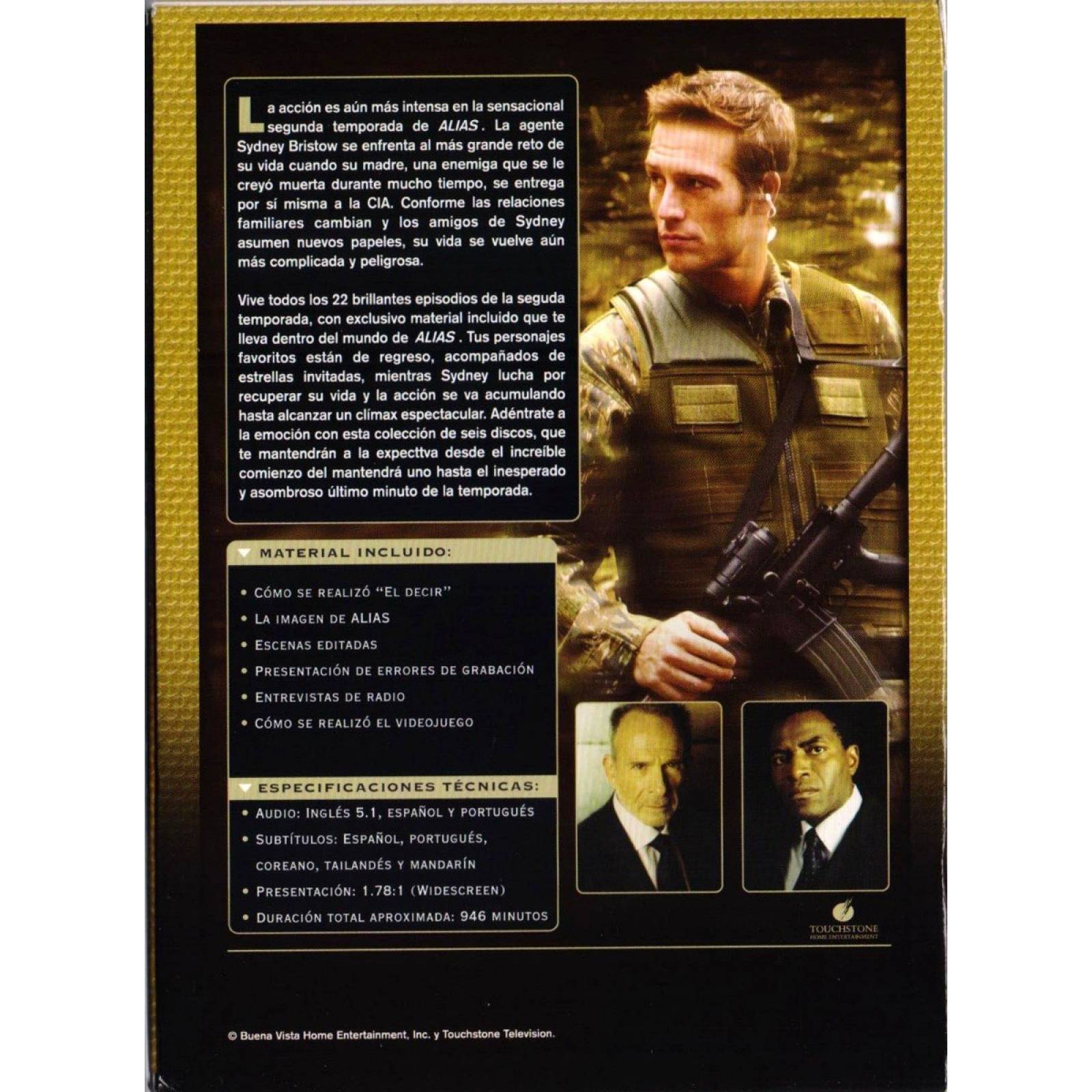 Alias Segunda Temporada 2 Dos Serie Dvd