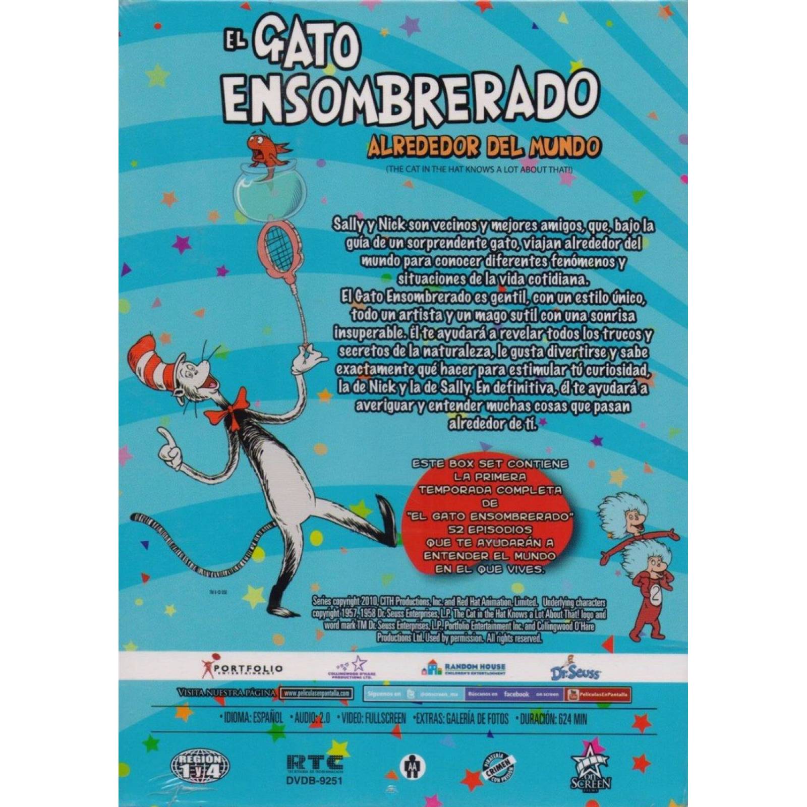 El Gato Ensombrerado Primera Temporada 1 Uno Dvd