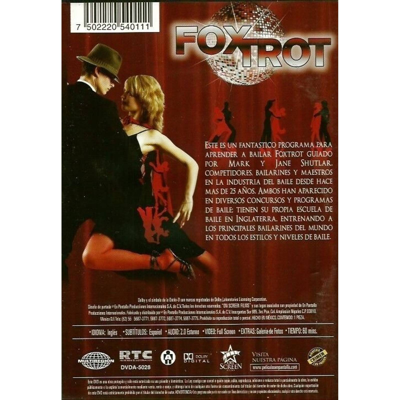 Aprende A Bailar Foxtrot Clases De Baile Dvd