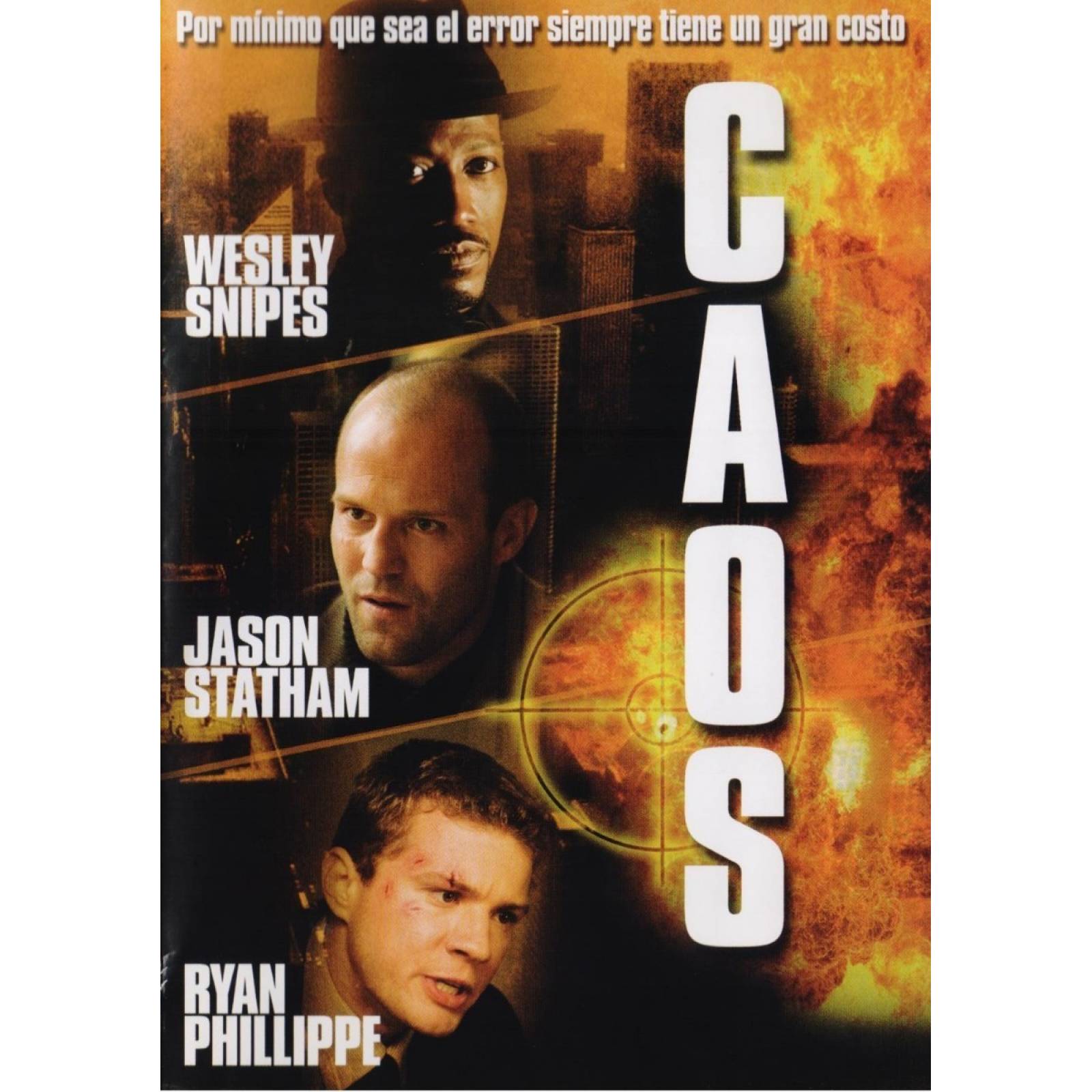 Caos Chaos Jason Statham , Wesley Snipes Pelicula Dvd