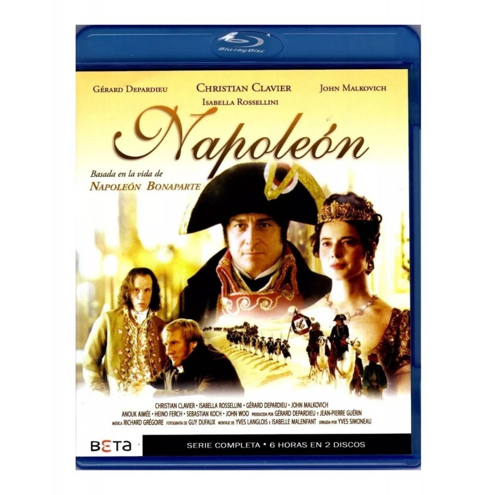 Napoleon Gerard Depardieu Serie Blu-ray