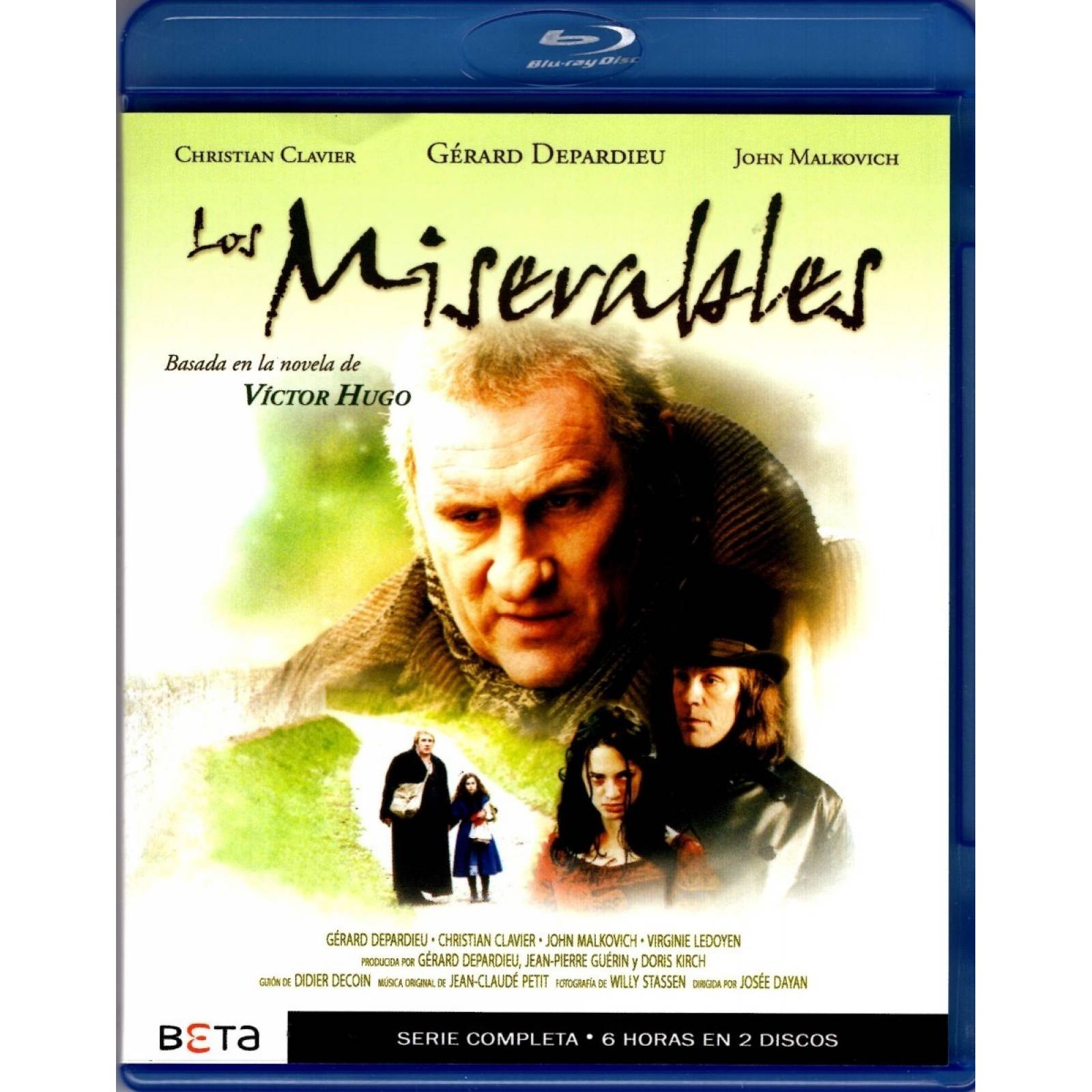 Los Miserables Gerard Depardieu Serie Blu-ray