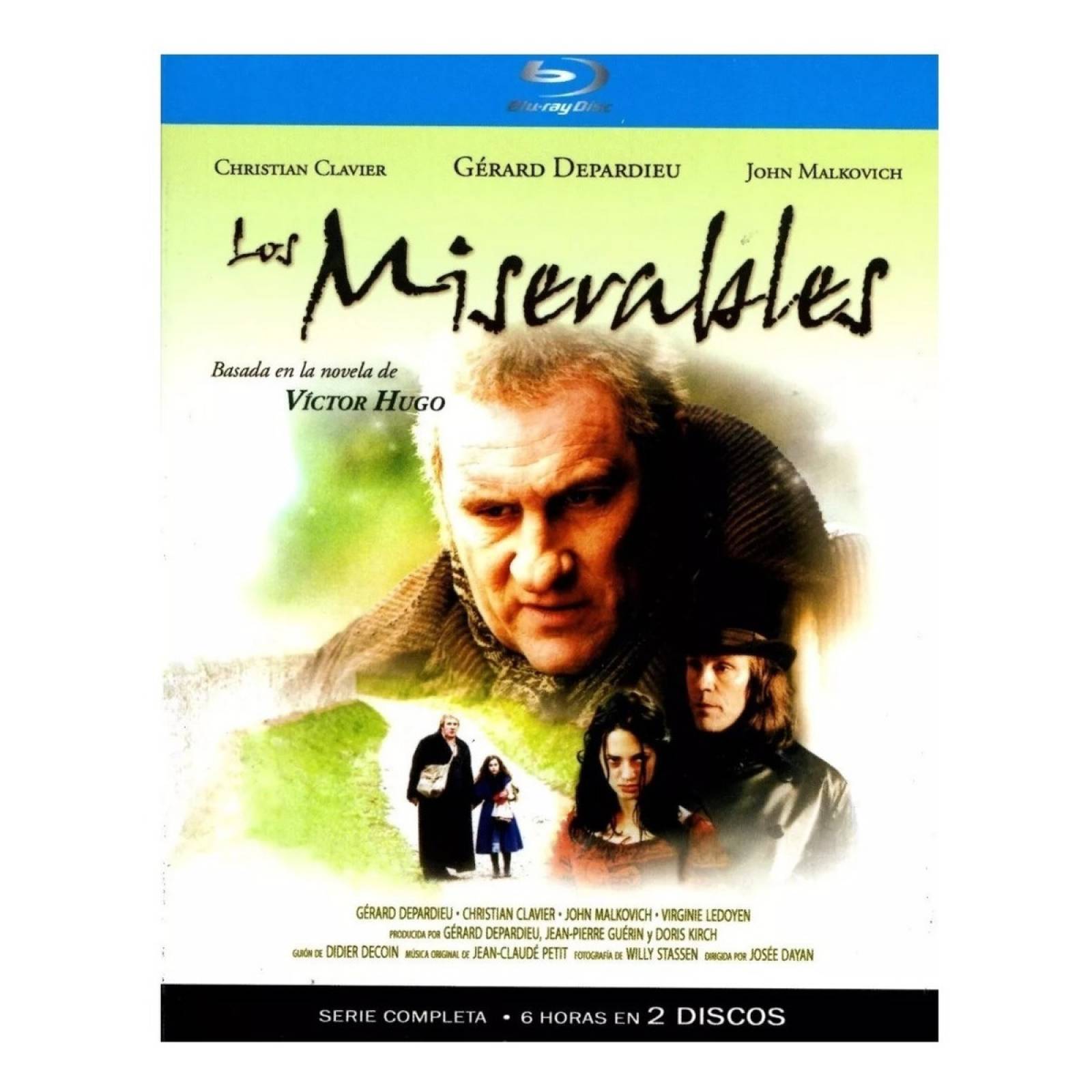 Los Miserables Gerard Depardieu Serie Blu-ray