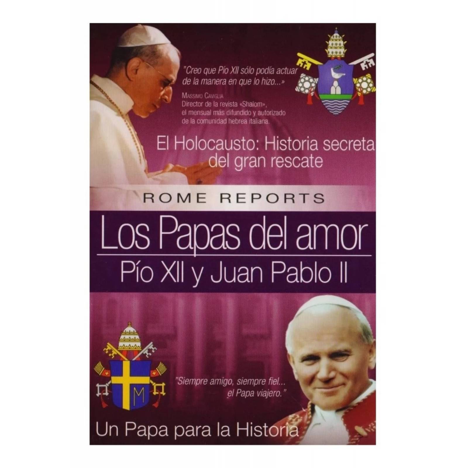 Los Papas Del Amor Pio Xii Y Juan Pablo Ii 2 Documental Dvd