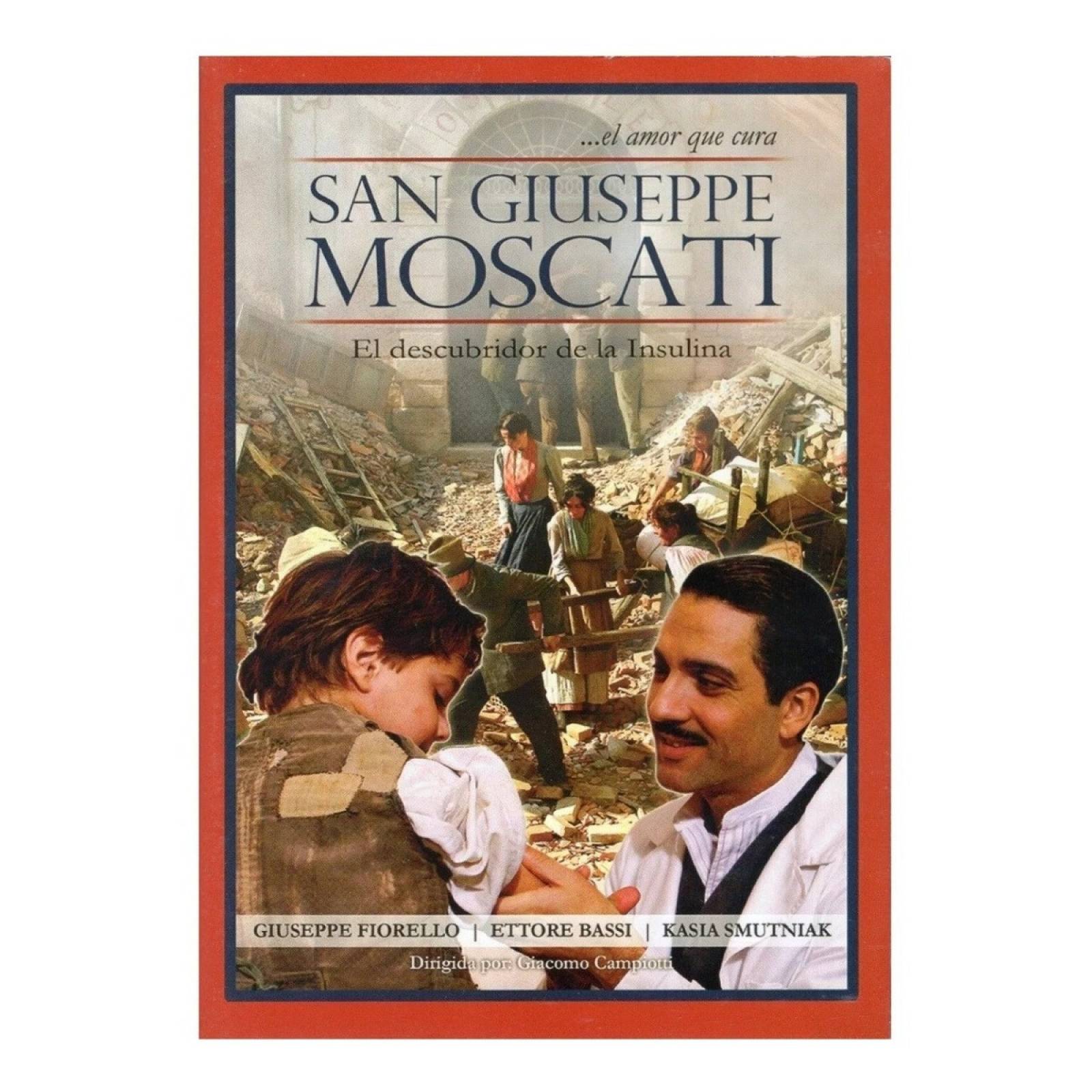 San Giuseppe Moscati Descubridor De La Insulina Pelicula Dvd