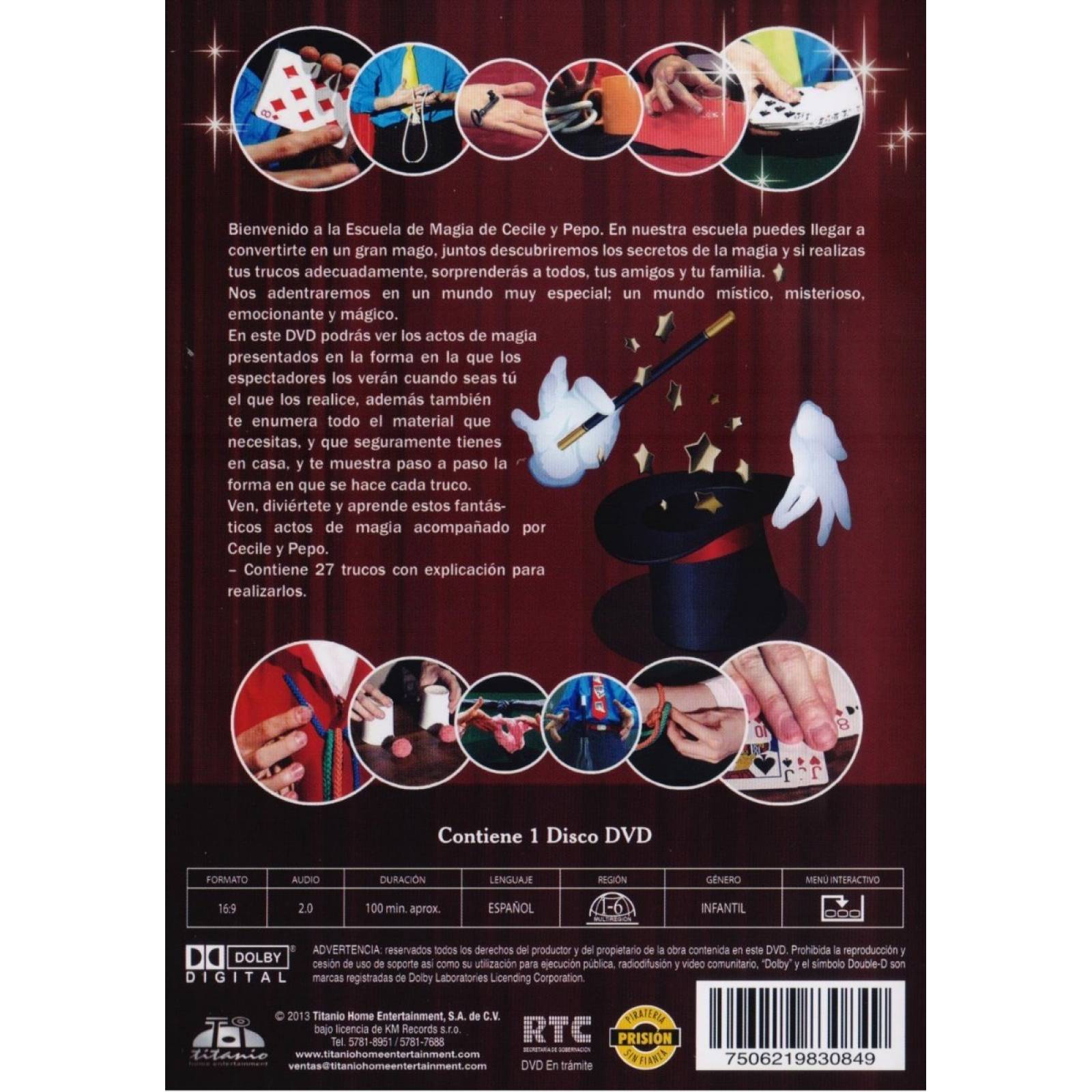 Escuela De Magia Documental Dvd