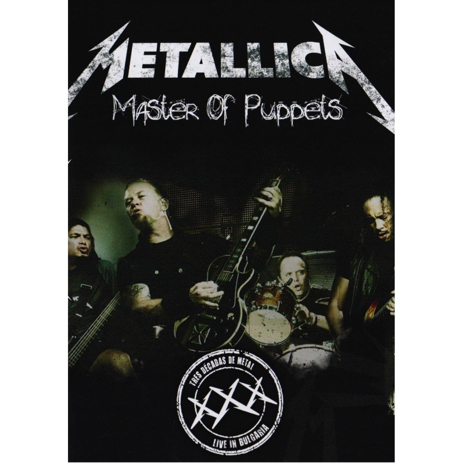Metallica Master Of Puppets Concierto Dvd