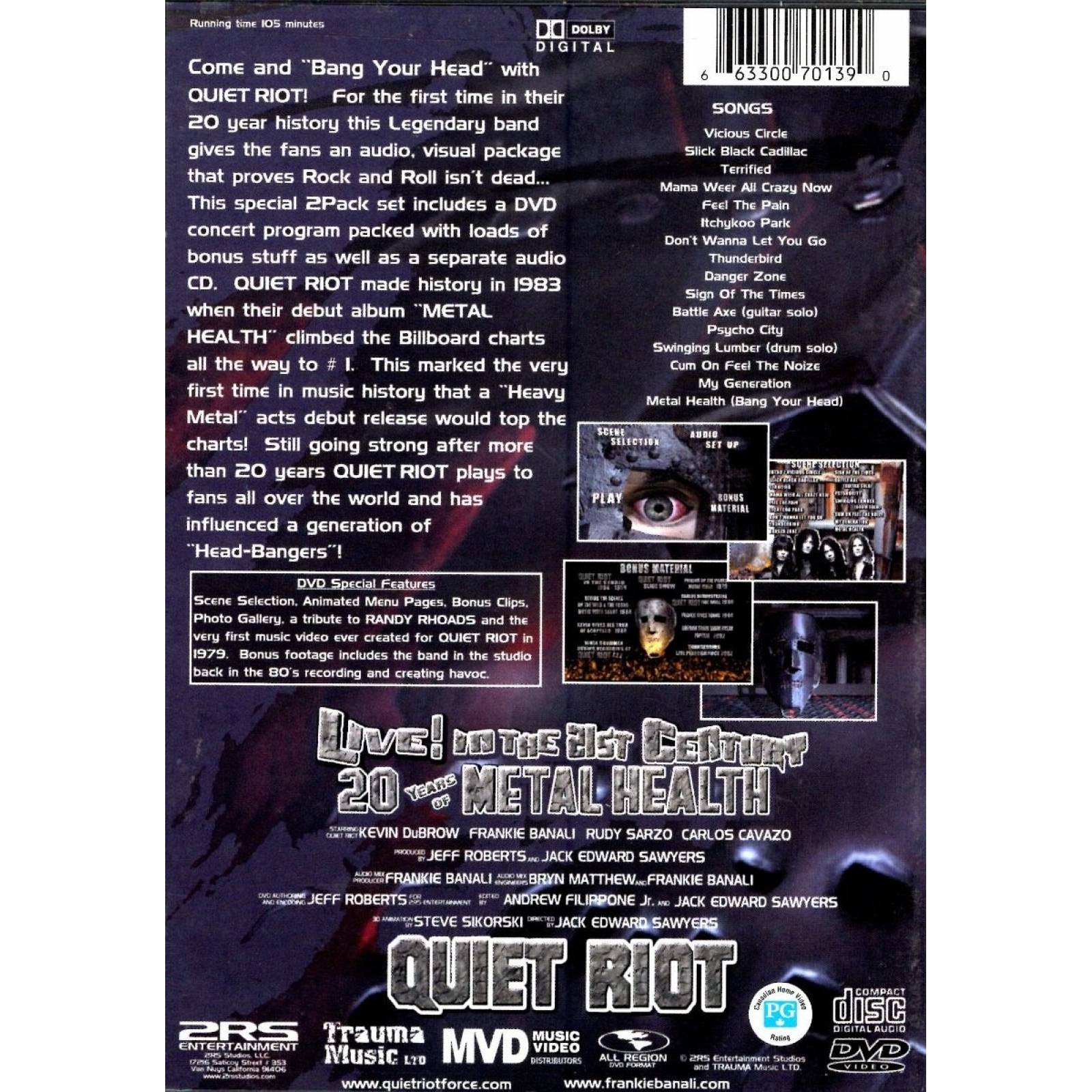 QUIET RIOT Live! in the 21st Century Albums - Sign Of The