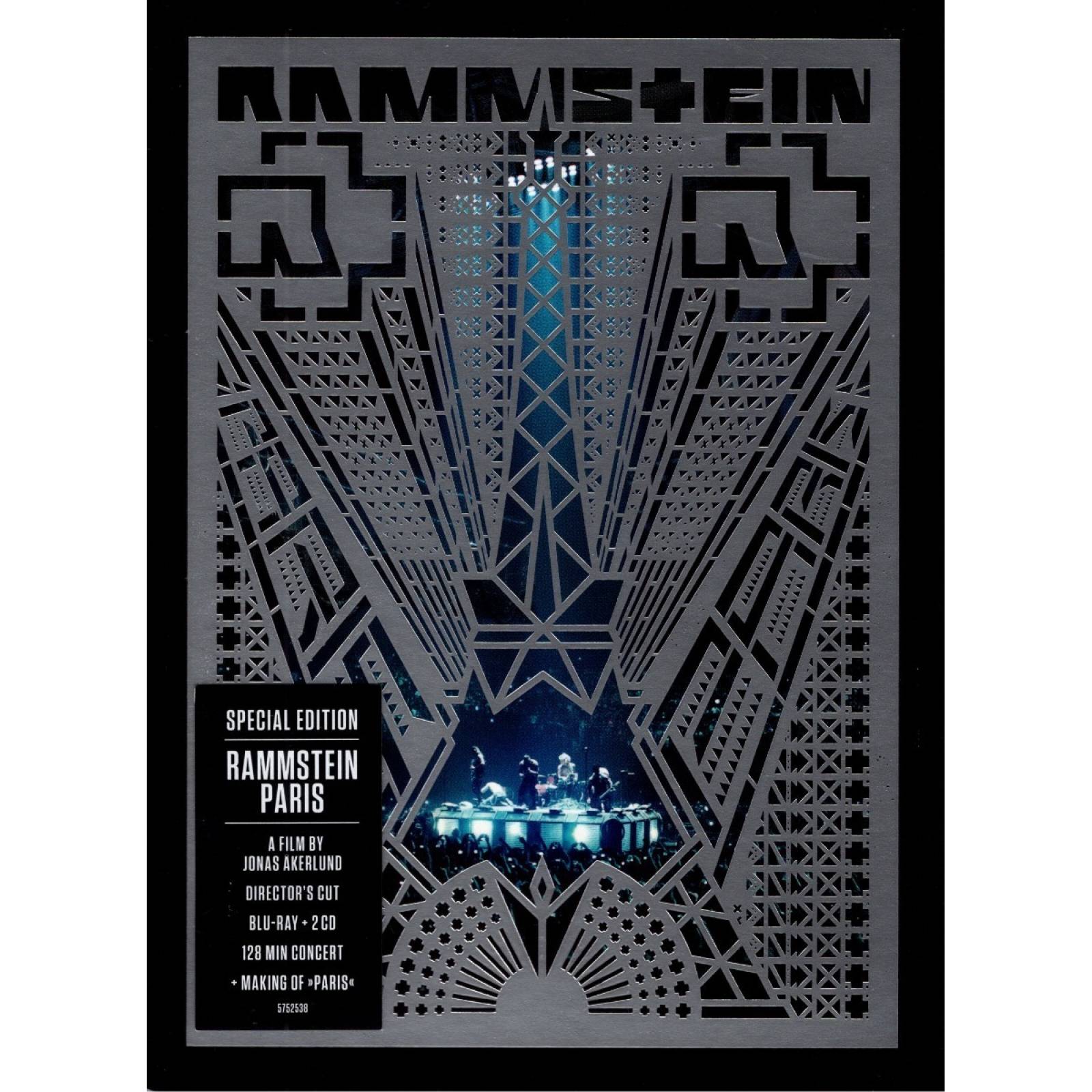 Rammstein - Paris - Blu-ray + 2 Discos Cd - Nuevo