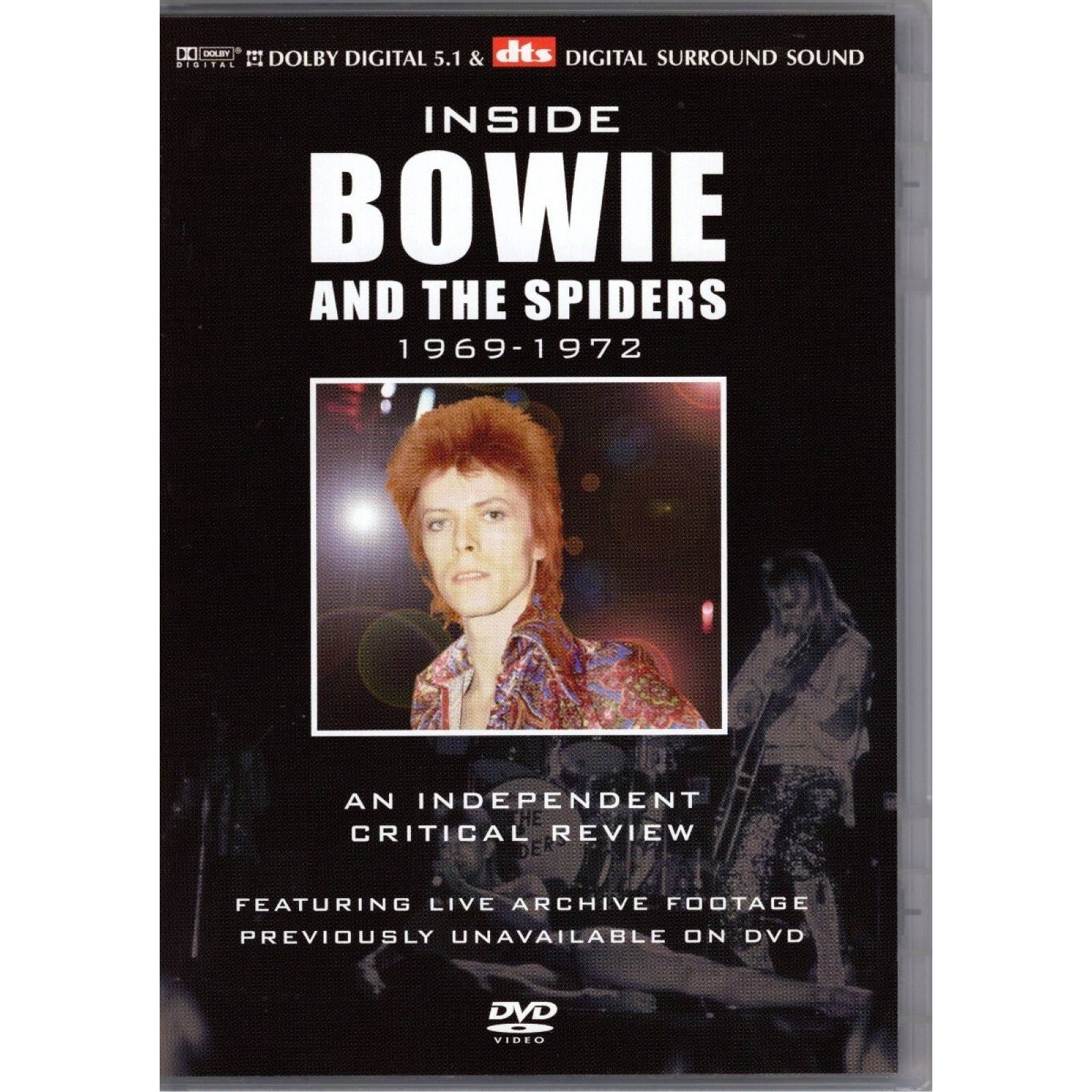 Inside Bowie And The Spiders 1969 - 1972 Documental Dvd