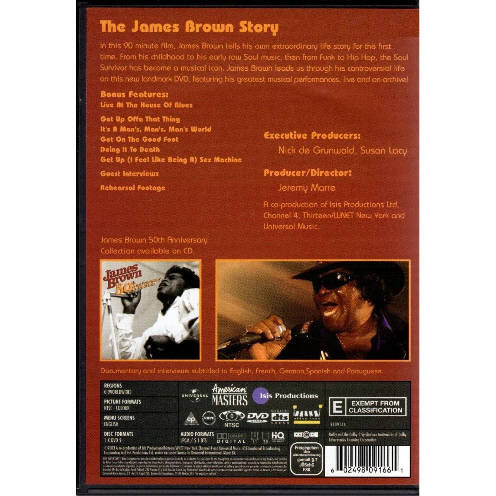 James Brown Soul Survivor Documental Dvd