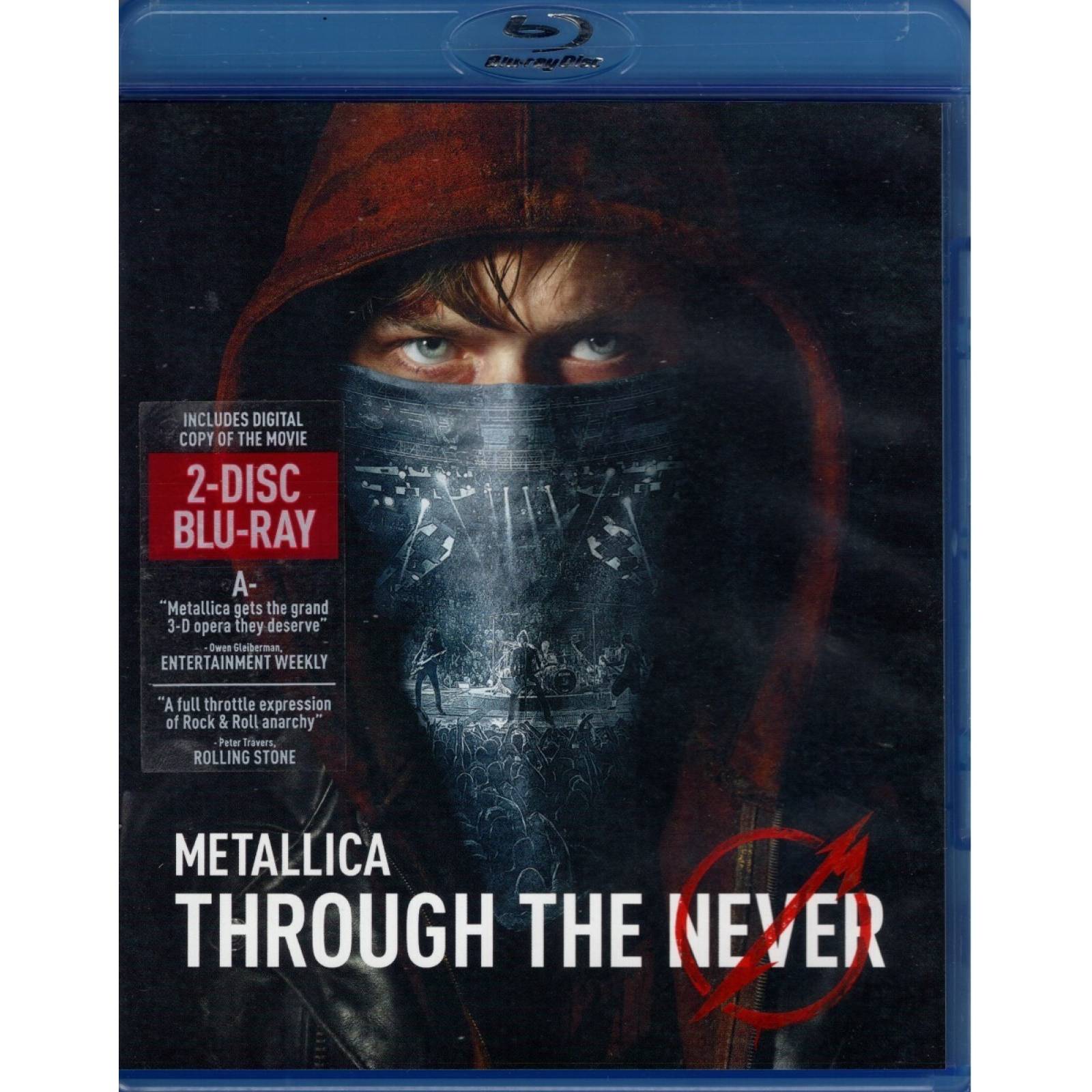 Metallica Through The Never Pelicula Blu-ray